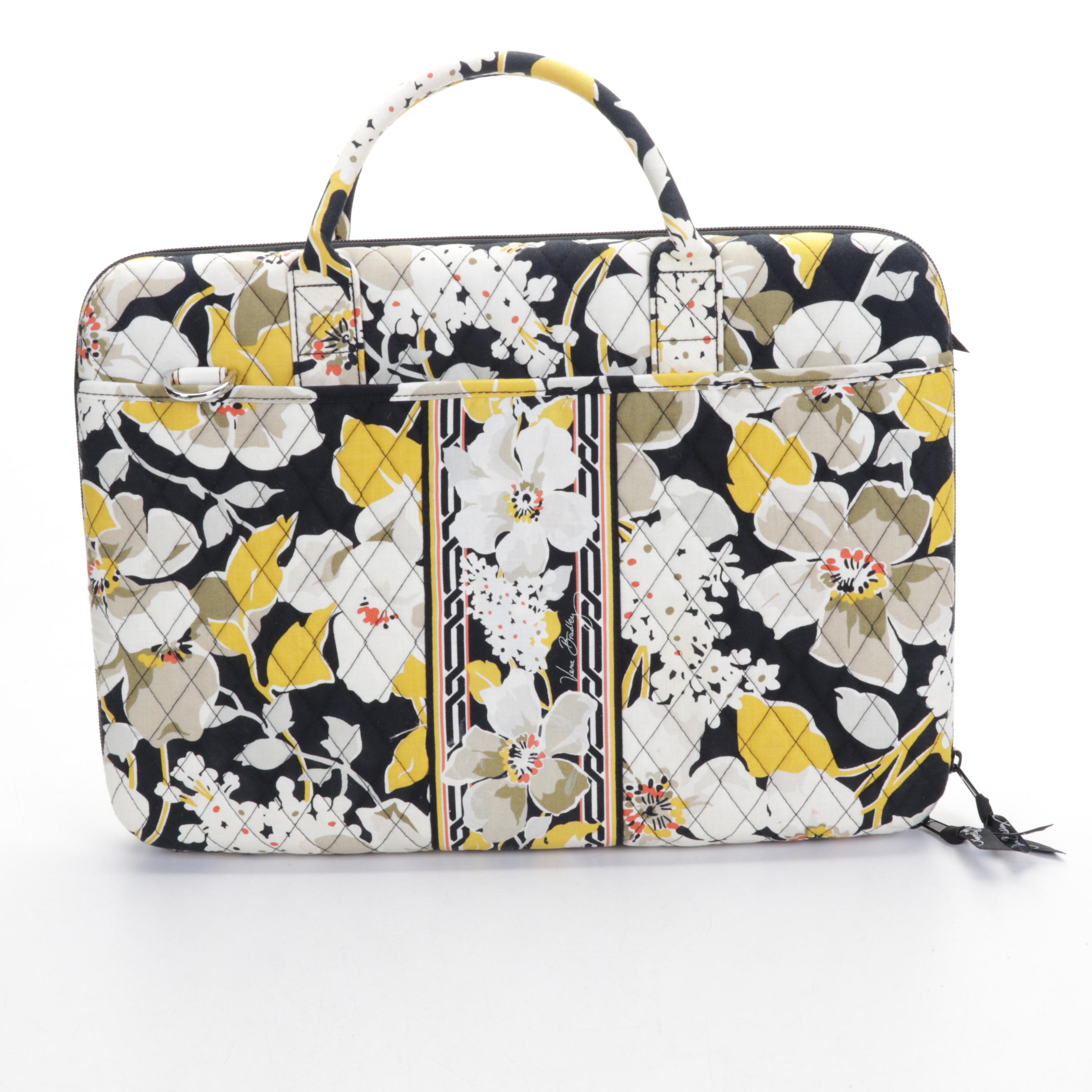 Vera Bradley Laptop Bag with Laptop and Keyboard Covers