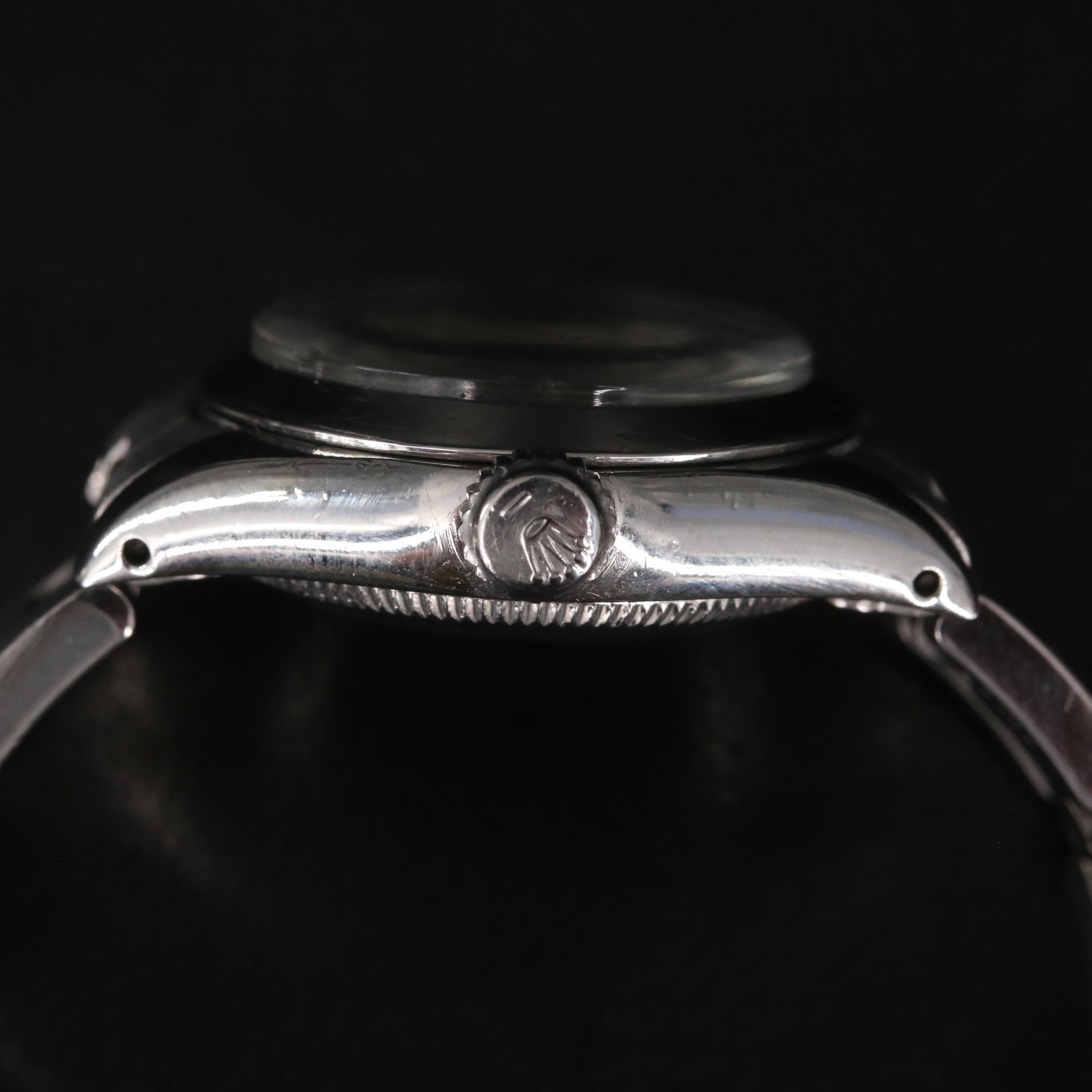 1982 Rolex Oyster Perpetual Stainless Steel Watch