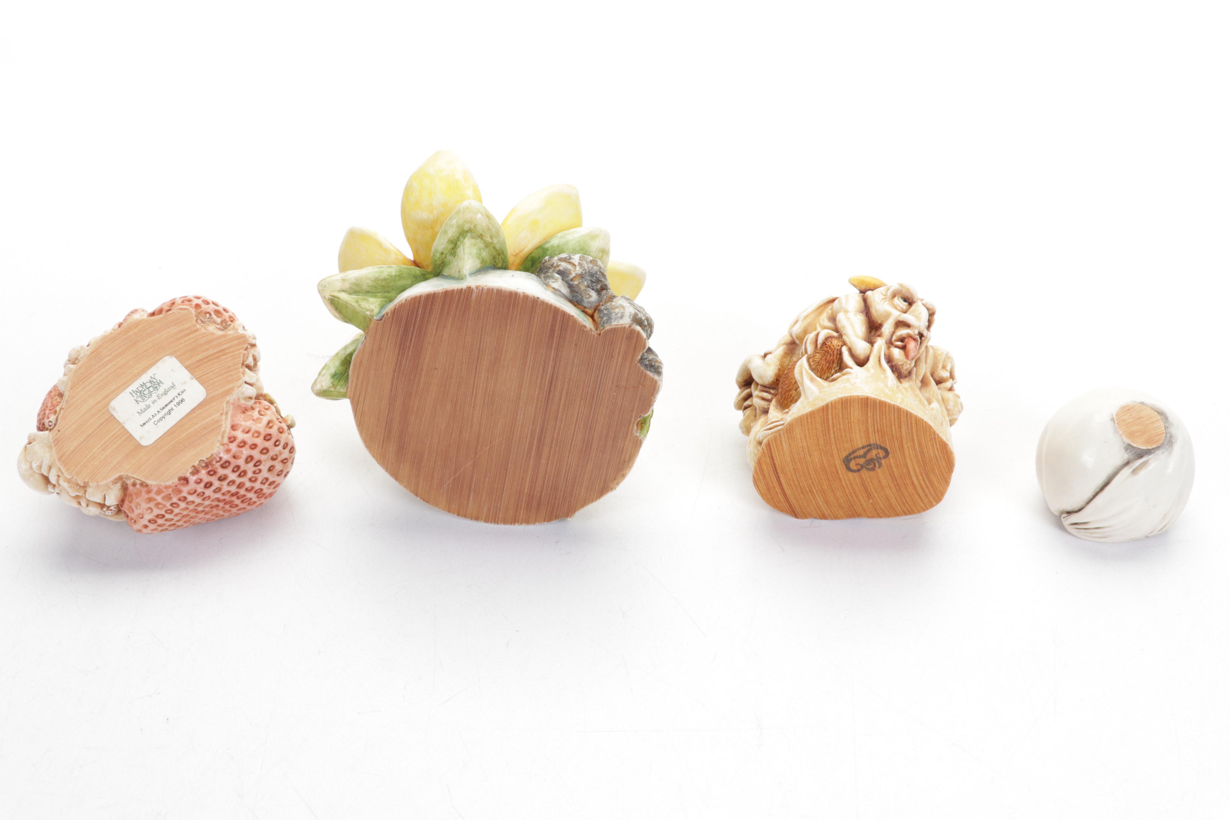 Harmony Kingdom Roly Poly "Dracula" with Harmony Garden & Byron's Bouquets