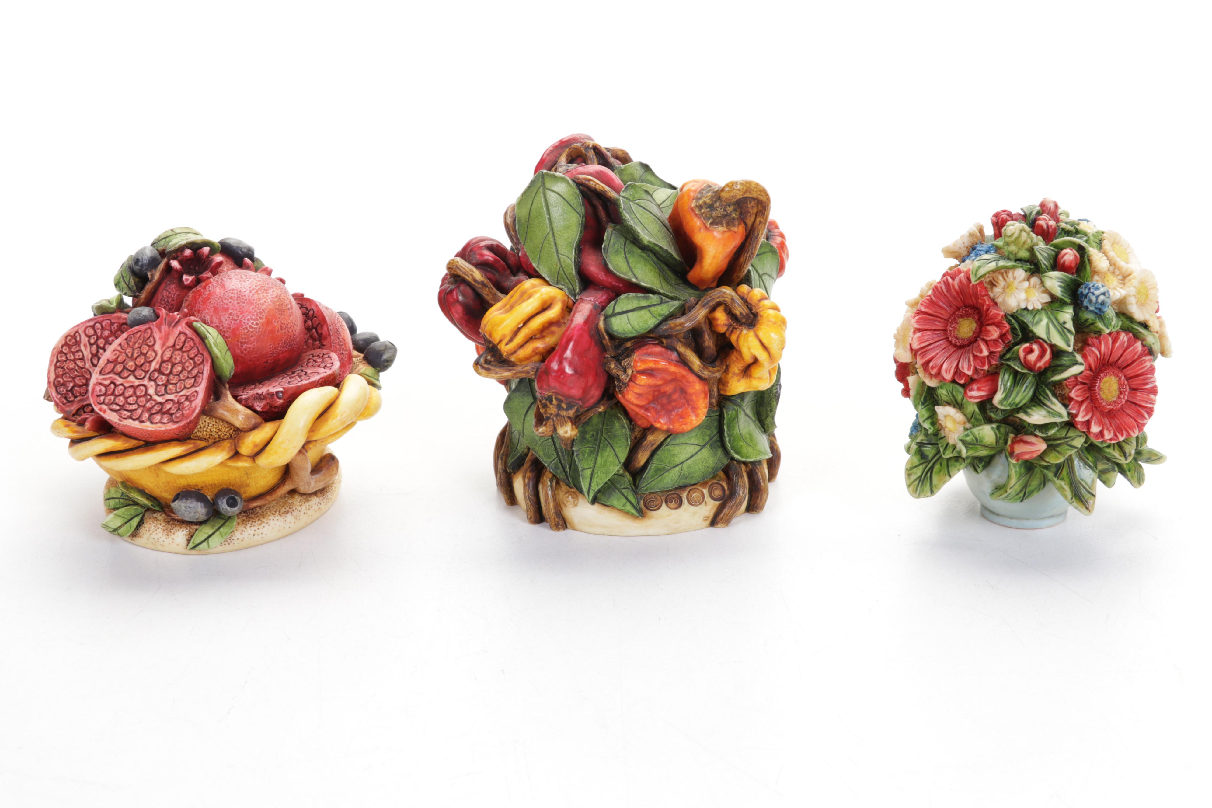 Harmony Kingdom Roly Poly "Dracula" with Harmony Garden & Byron's Bouquets