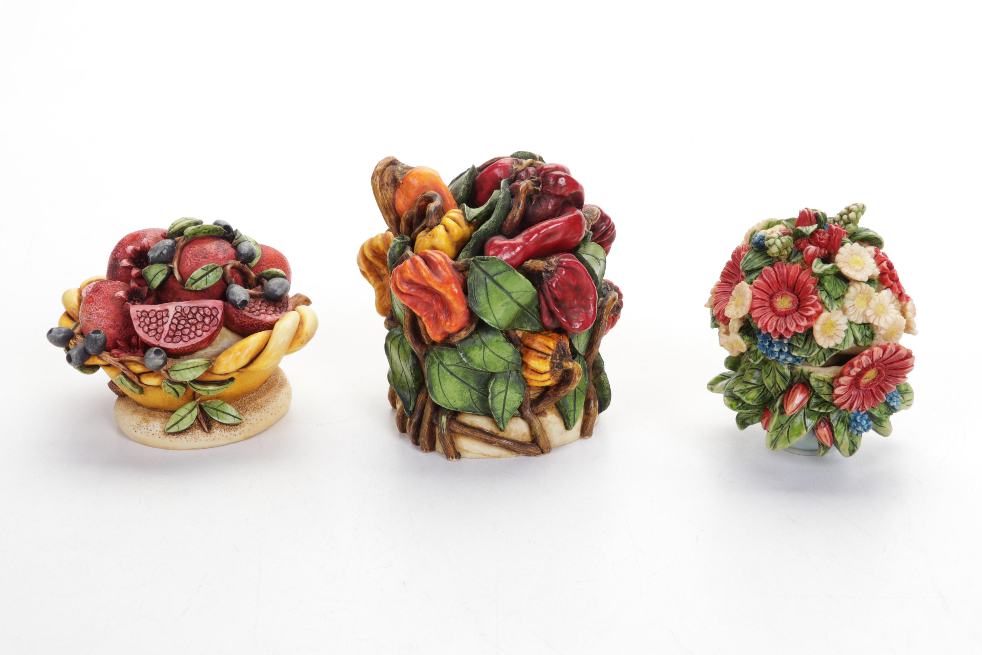 Harmony Kingdom Roly Poly "Dracula" with Harmony Garden & Byron's Bouquets