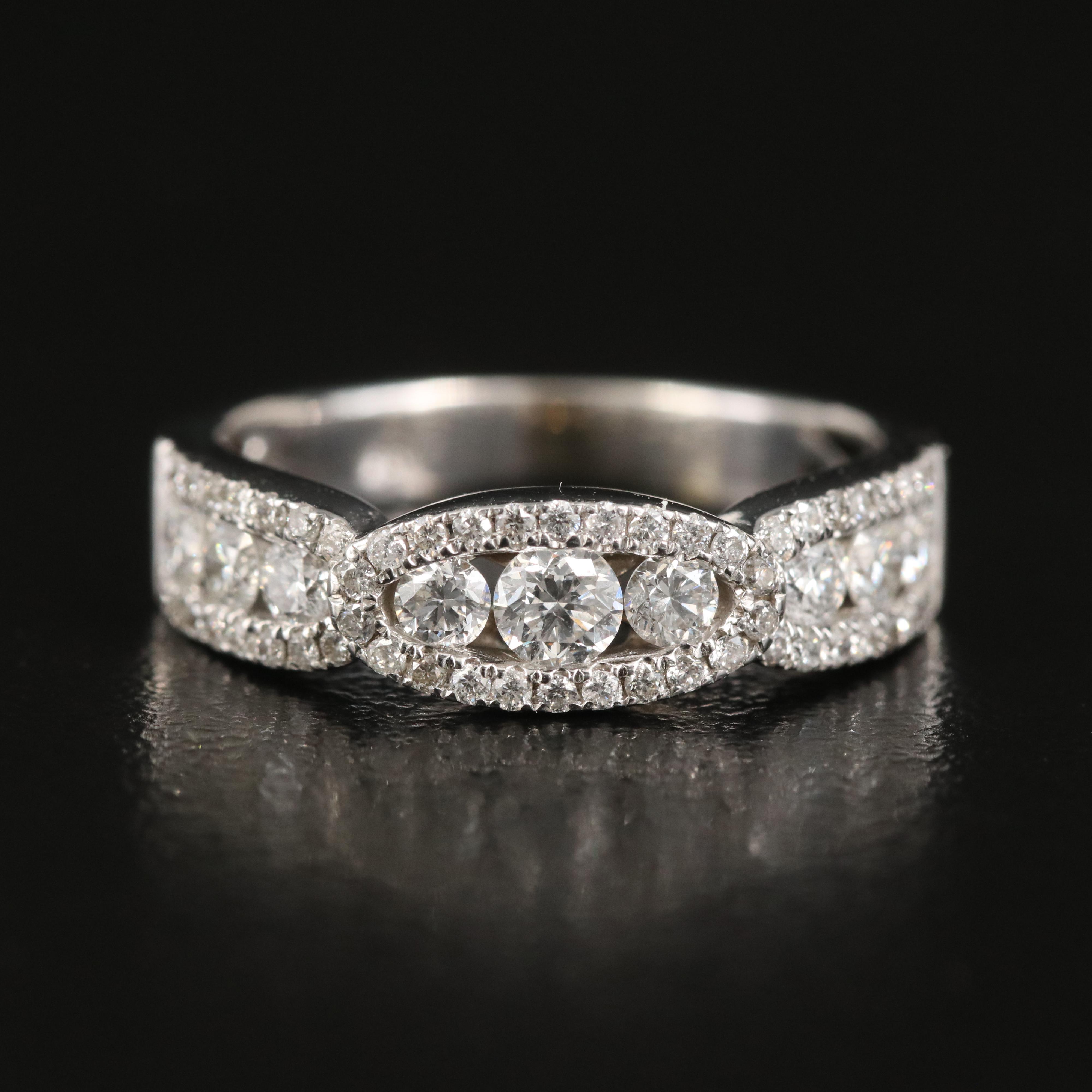 14K 0.64 CTW Diamond Ring