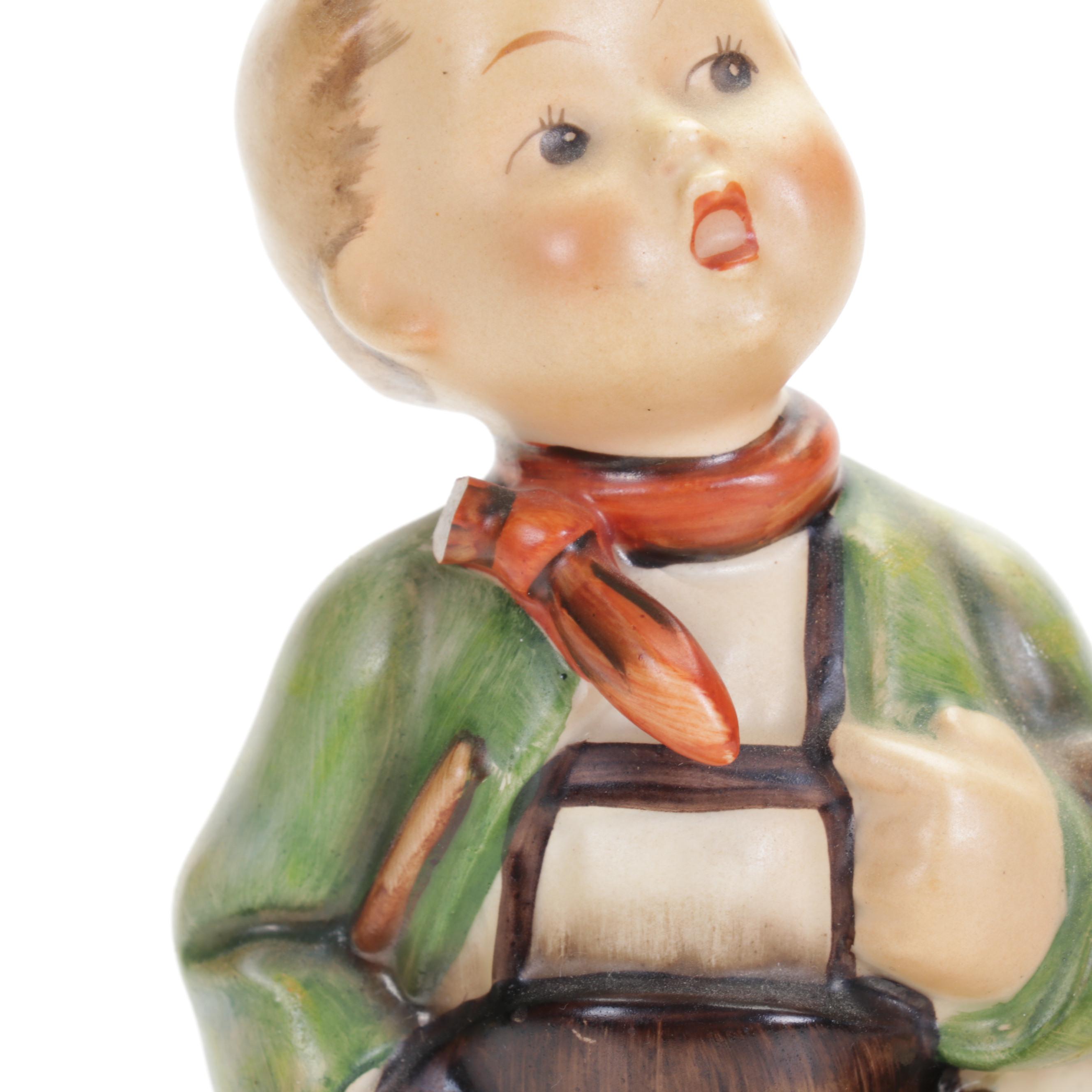 Lenox Bone China "Irish Blessing" Teapot with Goebel Hummel Figurines