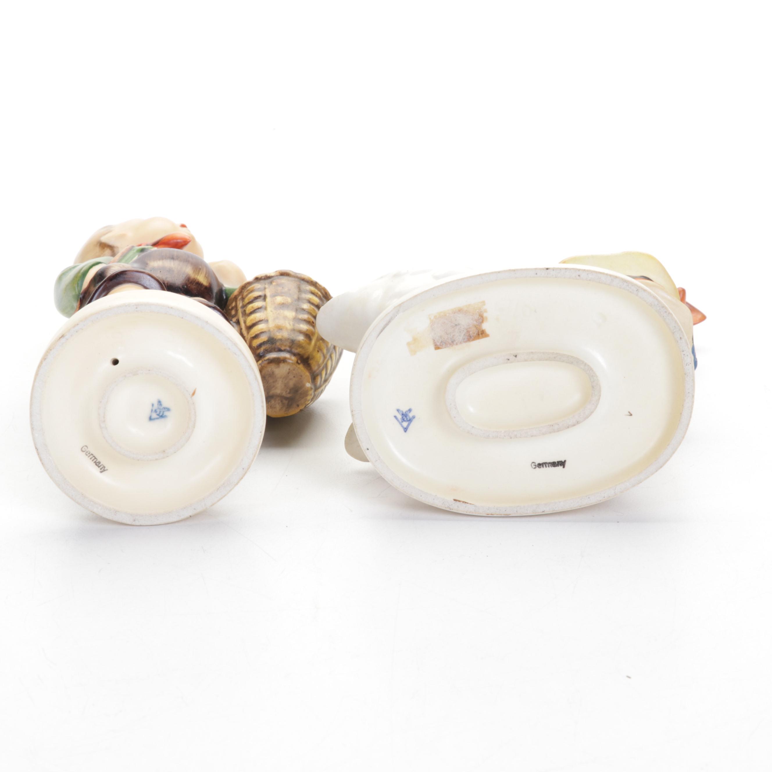 Lenox Bone China "Irish Blessing" Teapot with Goebel Hummel Figurines