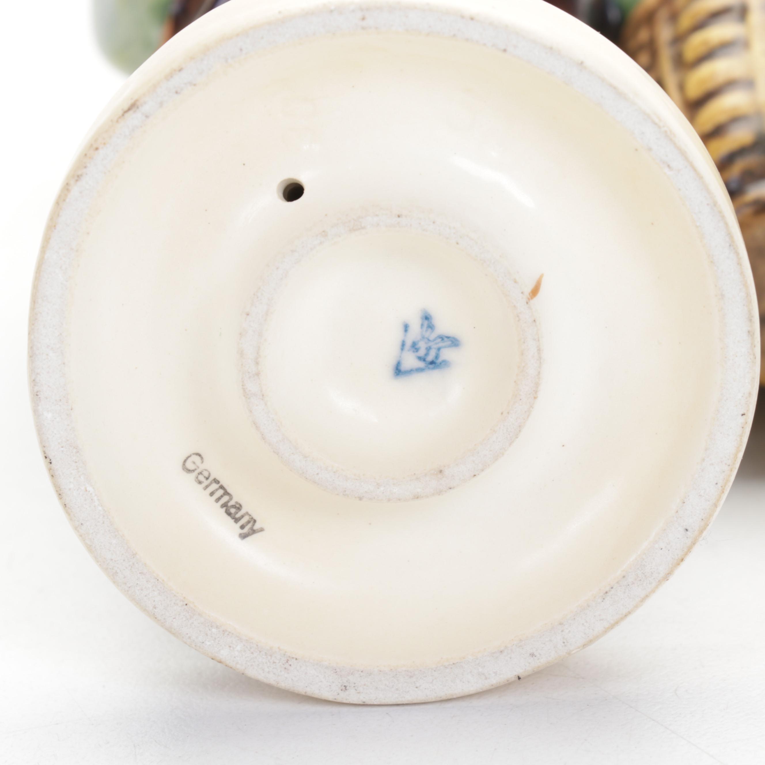 Lenox Bone China "Irish Blessing" Teapot with Goebel Hummel Figurines