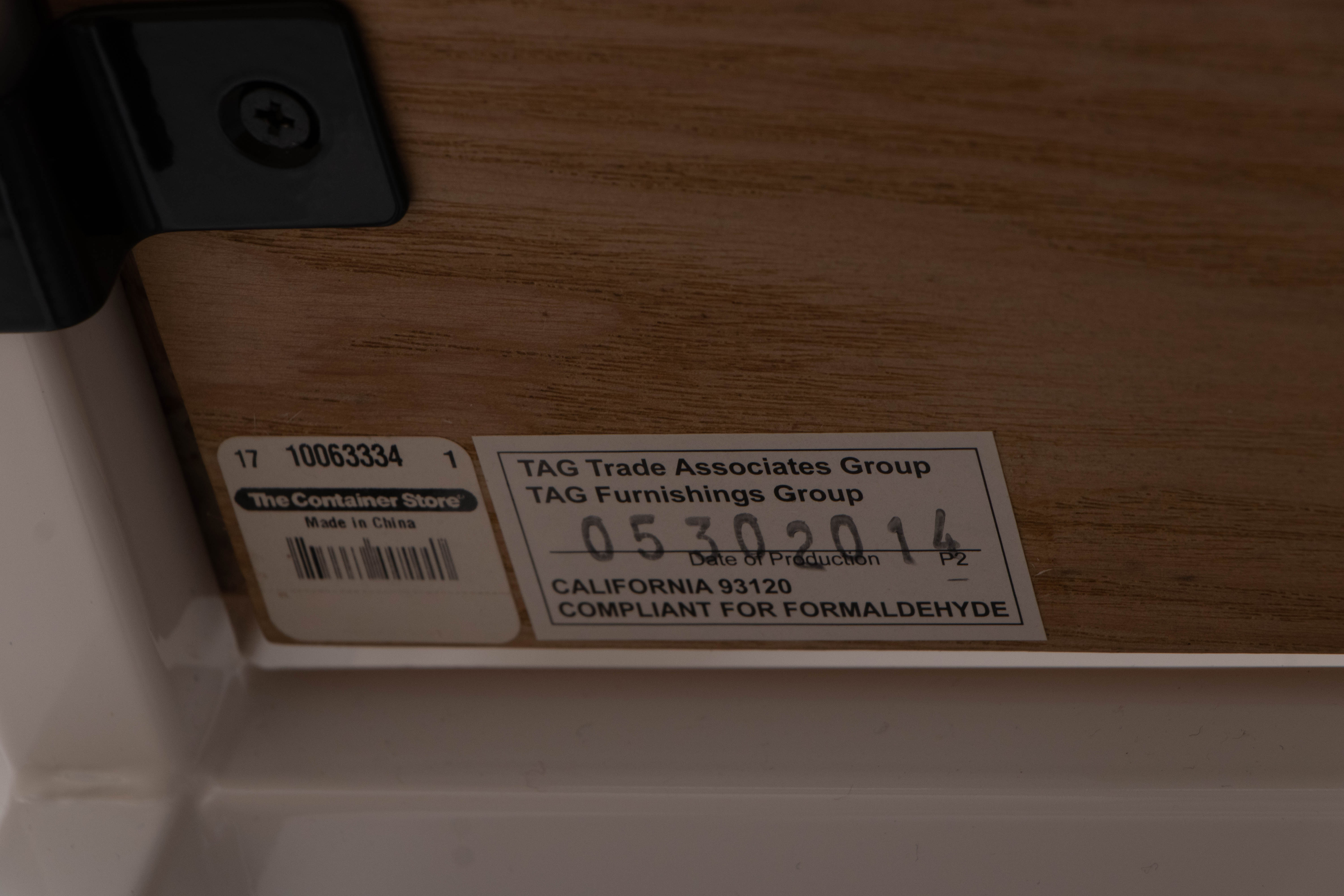 TAG Furnishings Group Metal and Beech Modular Bookcase and Desk System