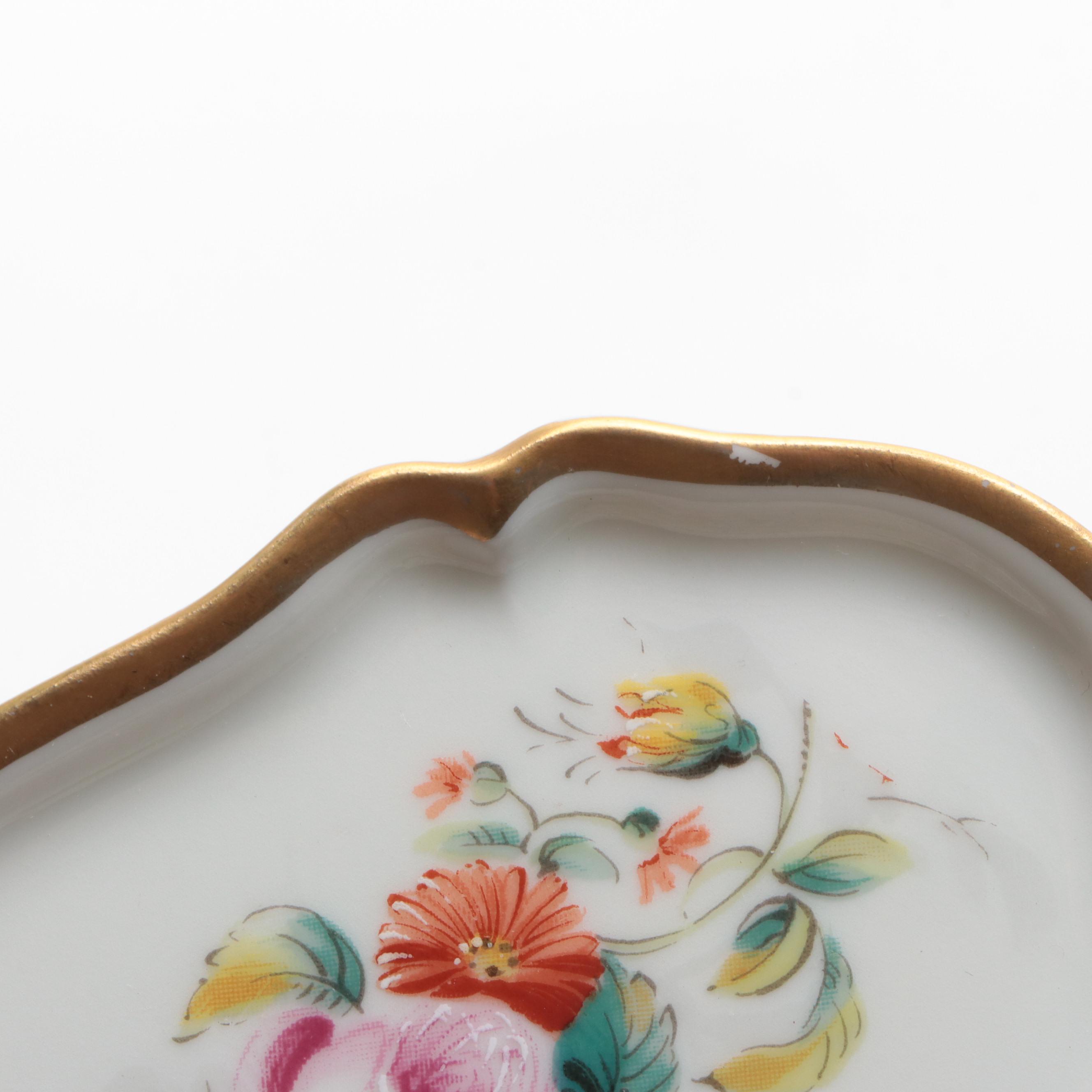 Hand-Painted Limoges Porcelain Miniature Tea Sets