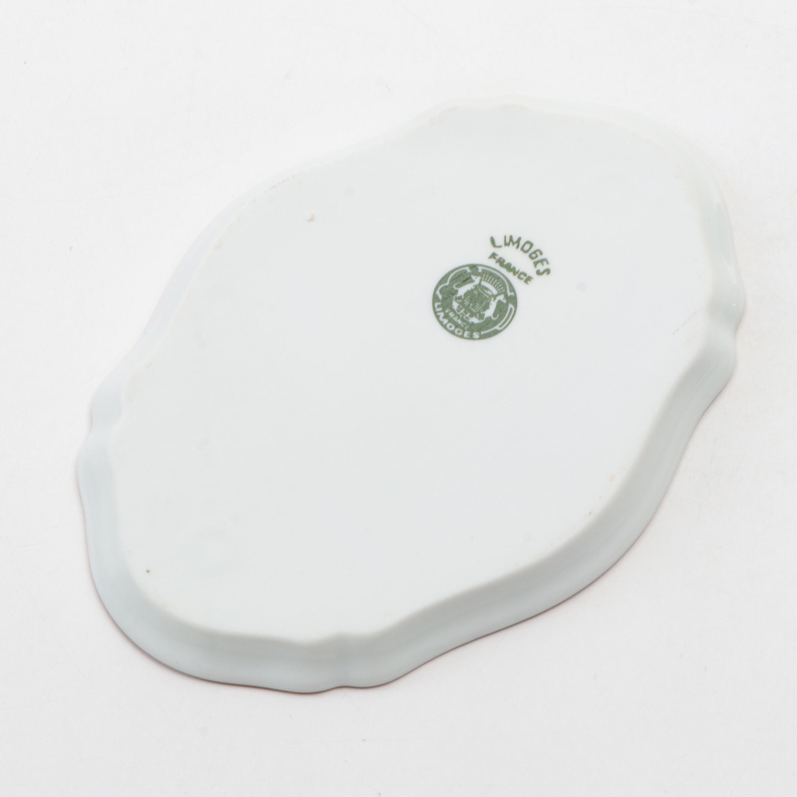 Hand-Painted Limoges Porcelain Miniature Tea Sets