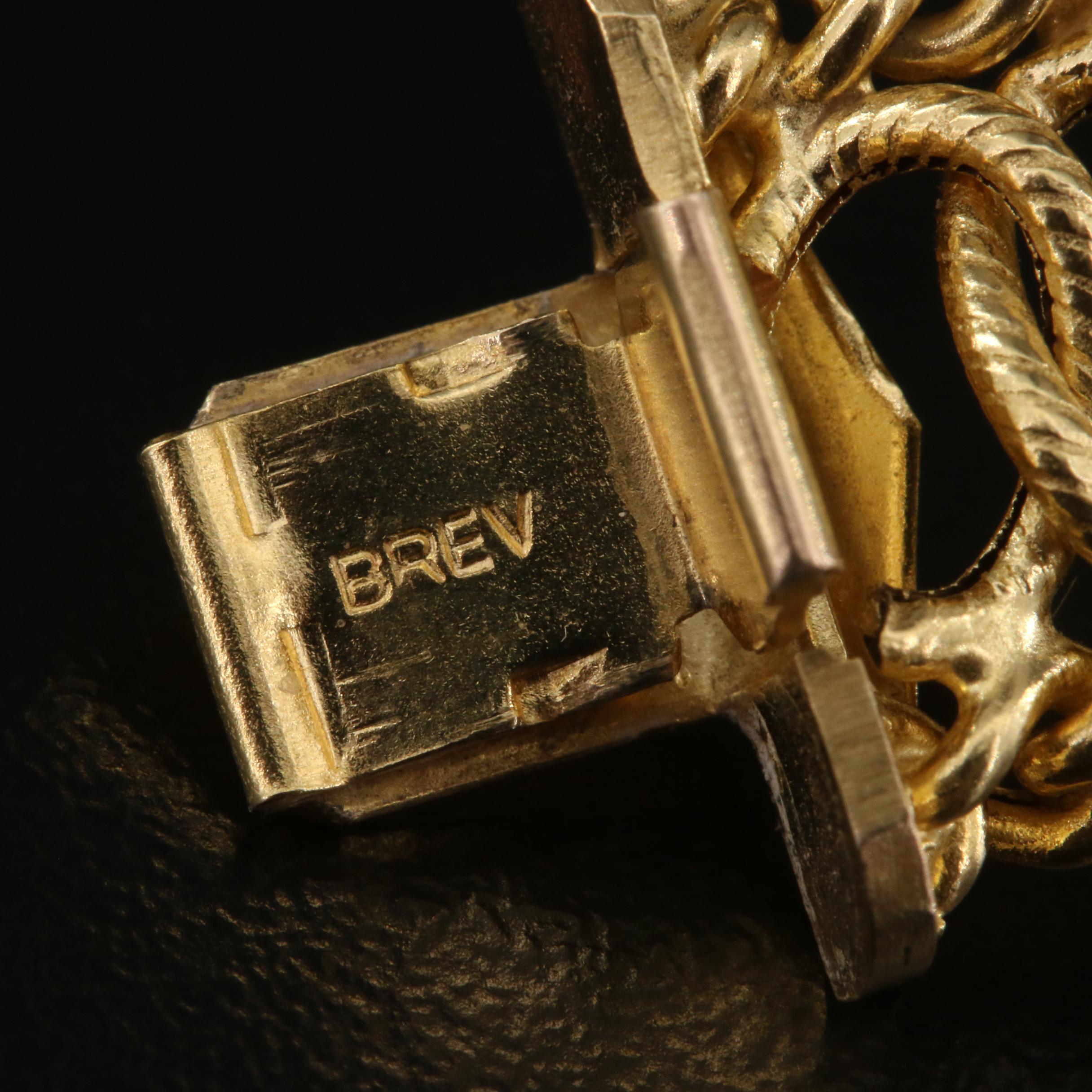 Italian 14K Fancy Link Bracelet