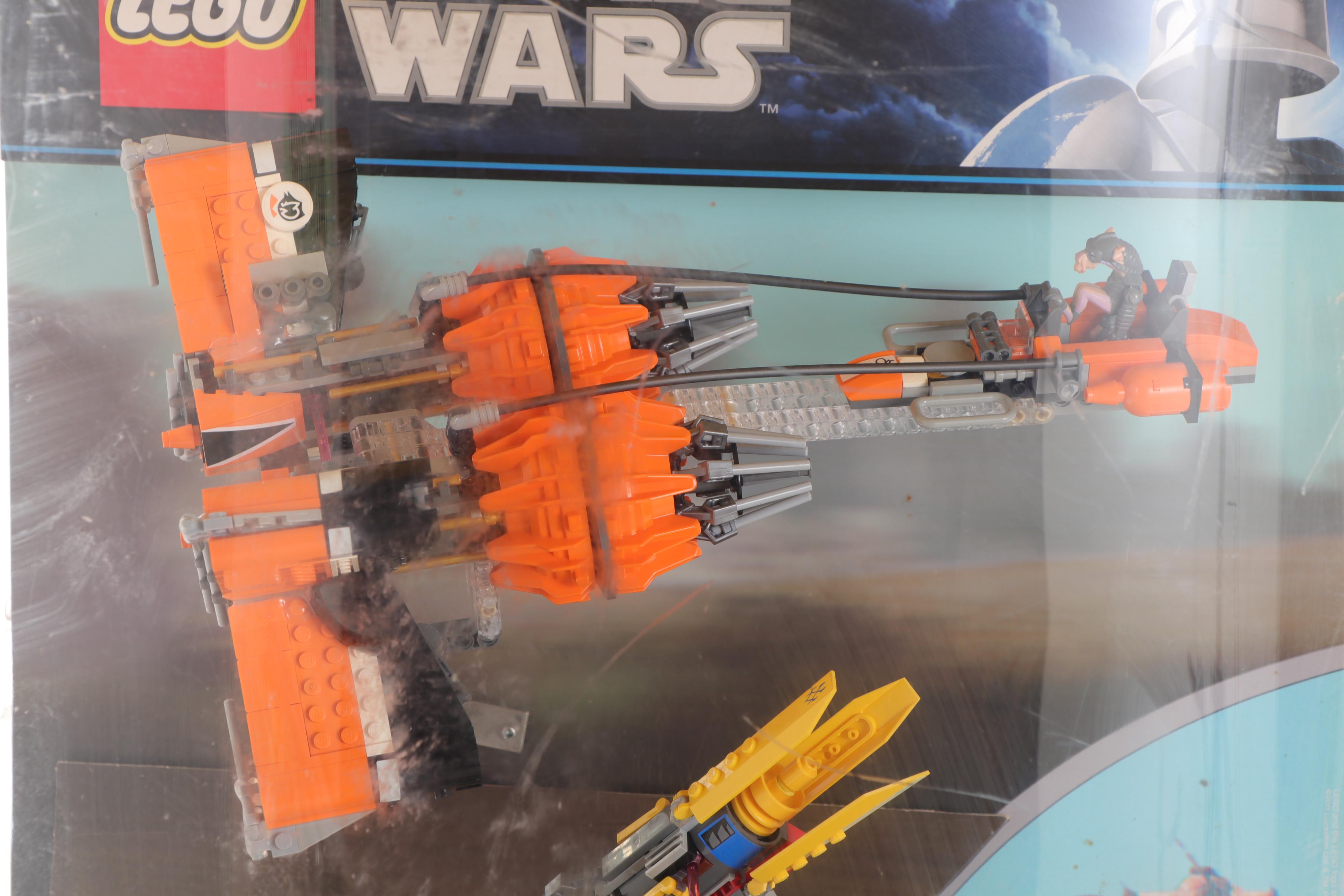 LEGO Star Wars "The Battle Of Naboo", "Anakin & Sebulba's Podracers" In Case