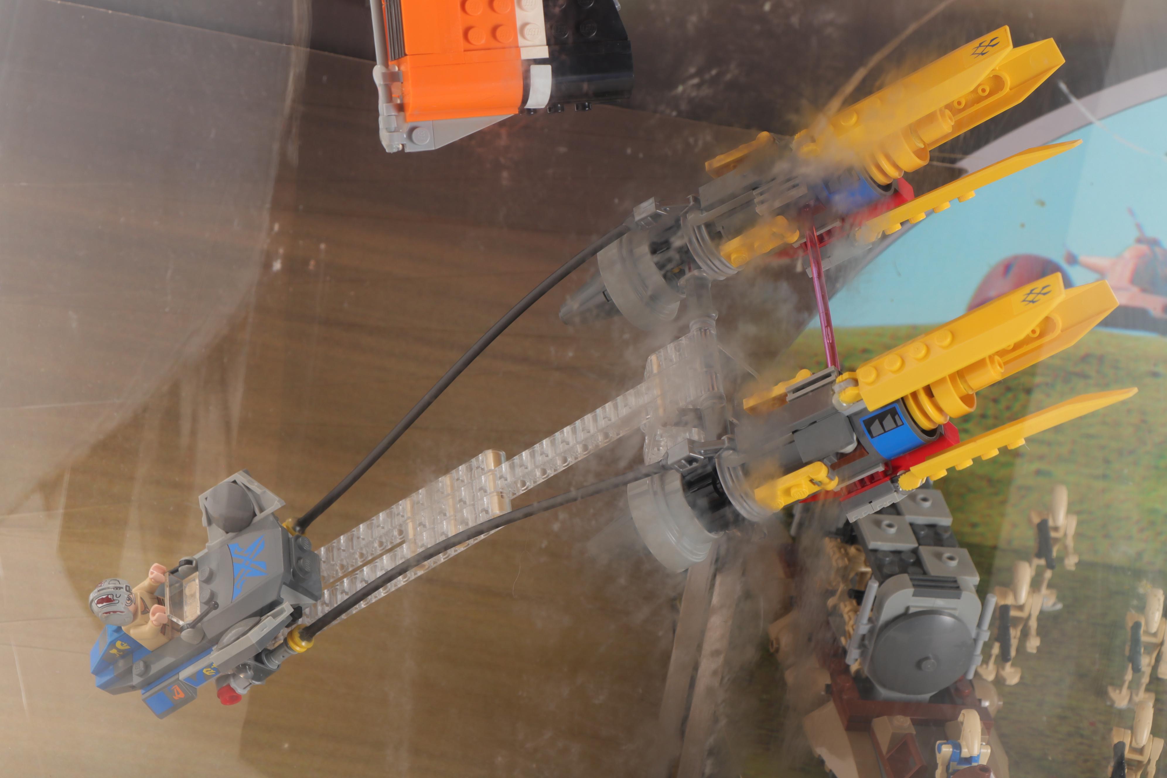 LEGO Star Wars "The Battle Of Naboo", "Anakin & Sebulba's Podracers" In Case