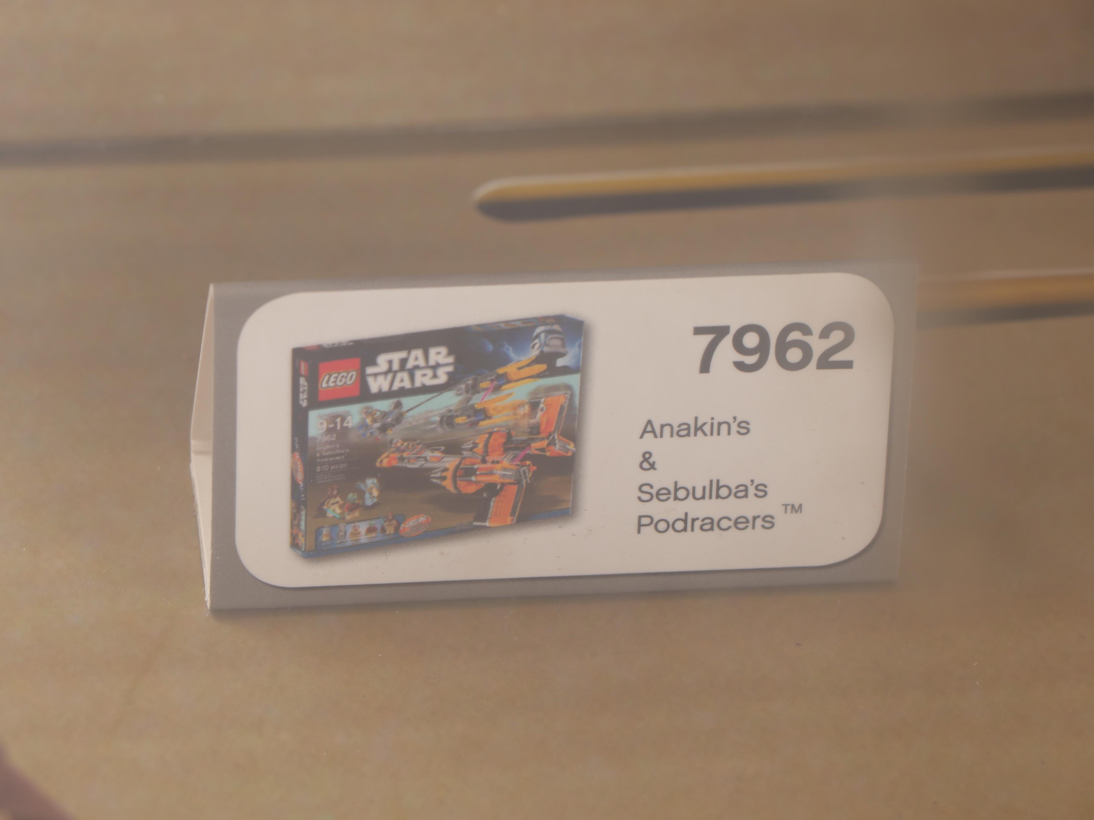 LEGO Star Wars "The Battle Of Naboo", "Anakin & Sebulba's Podracers" In Case