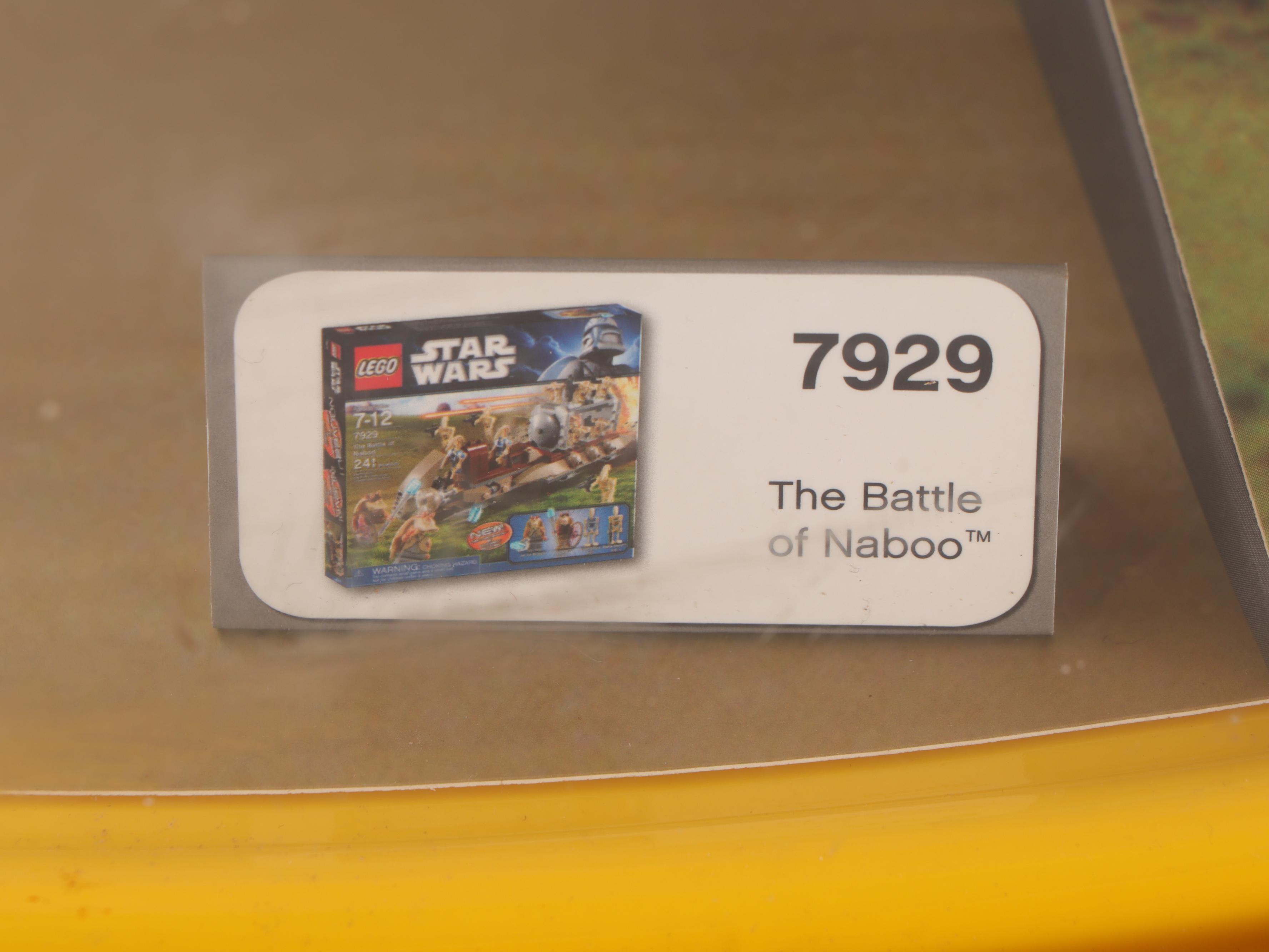 LEGO Star Wars "The Battle Of Naboo", "Anakin & Sebulba's Podracers" In Case