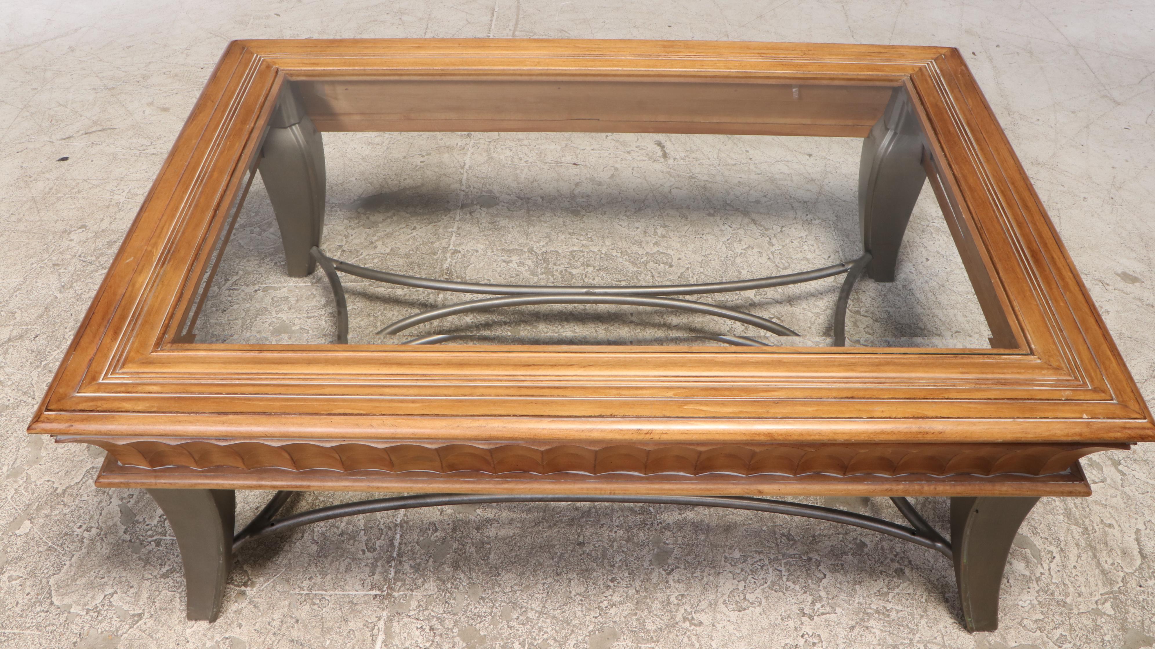 Modern Neoclassical Style Coffee Table