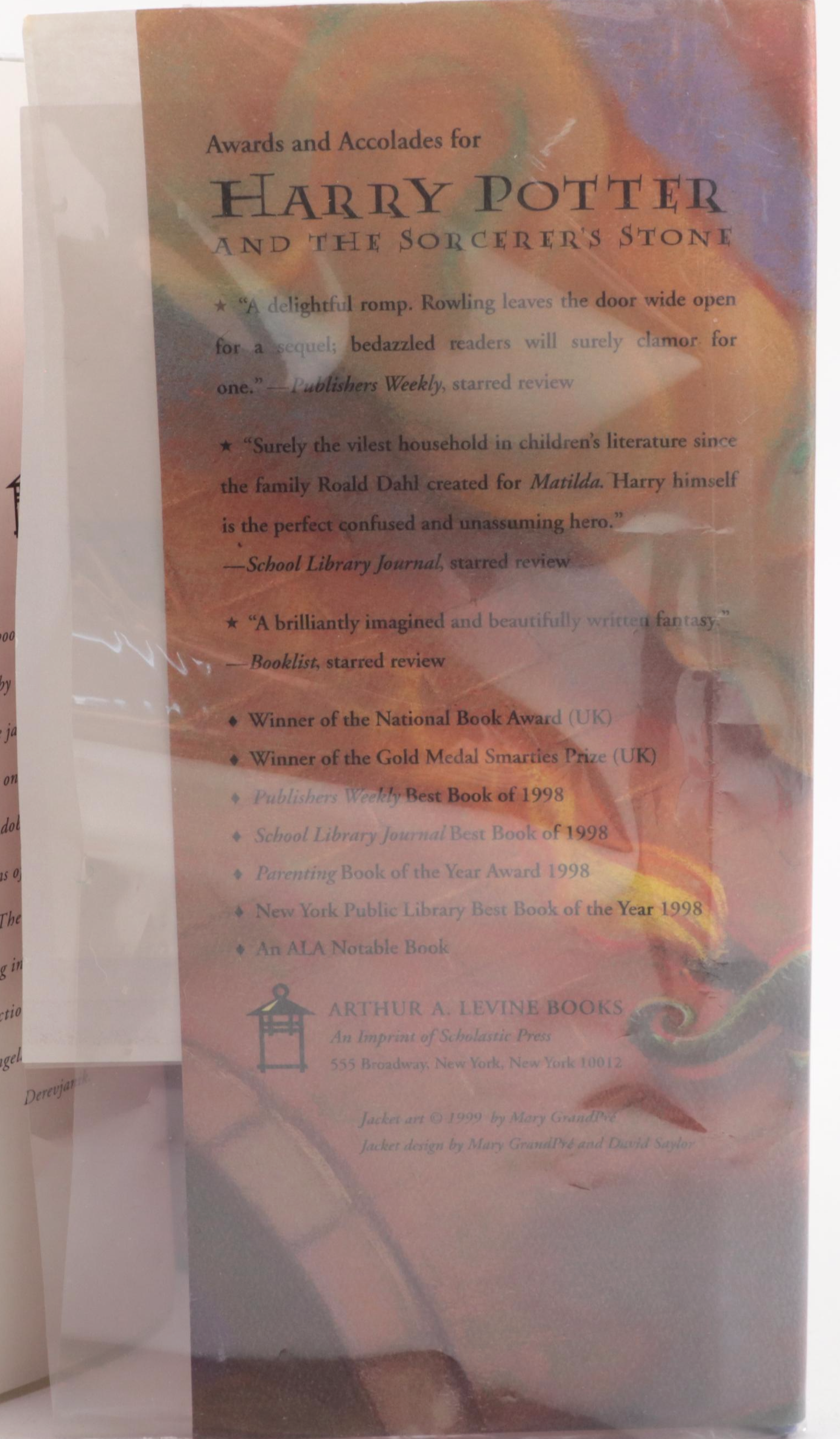 First American Edition "Harry Potter" Complete Series by J. K. Rowling