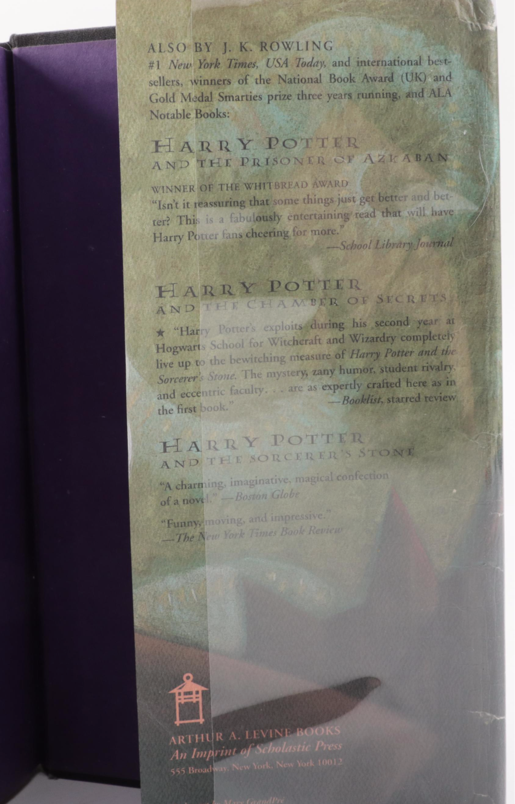 First American Edition "Harry Potter" Complete Series by J. K. Rowling