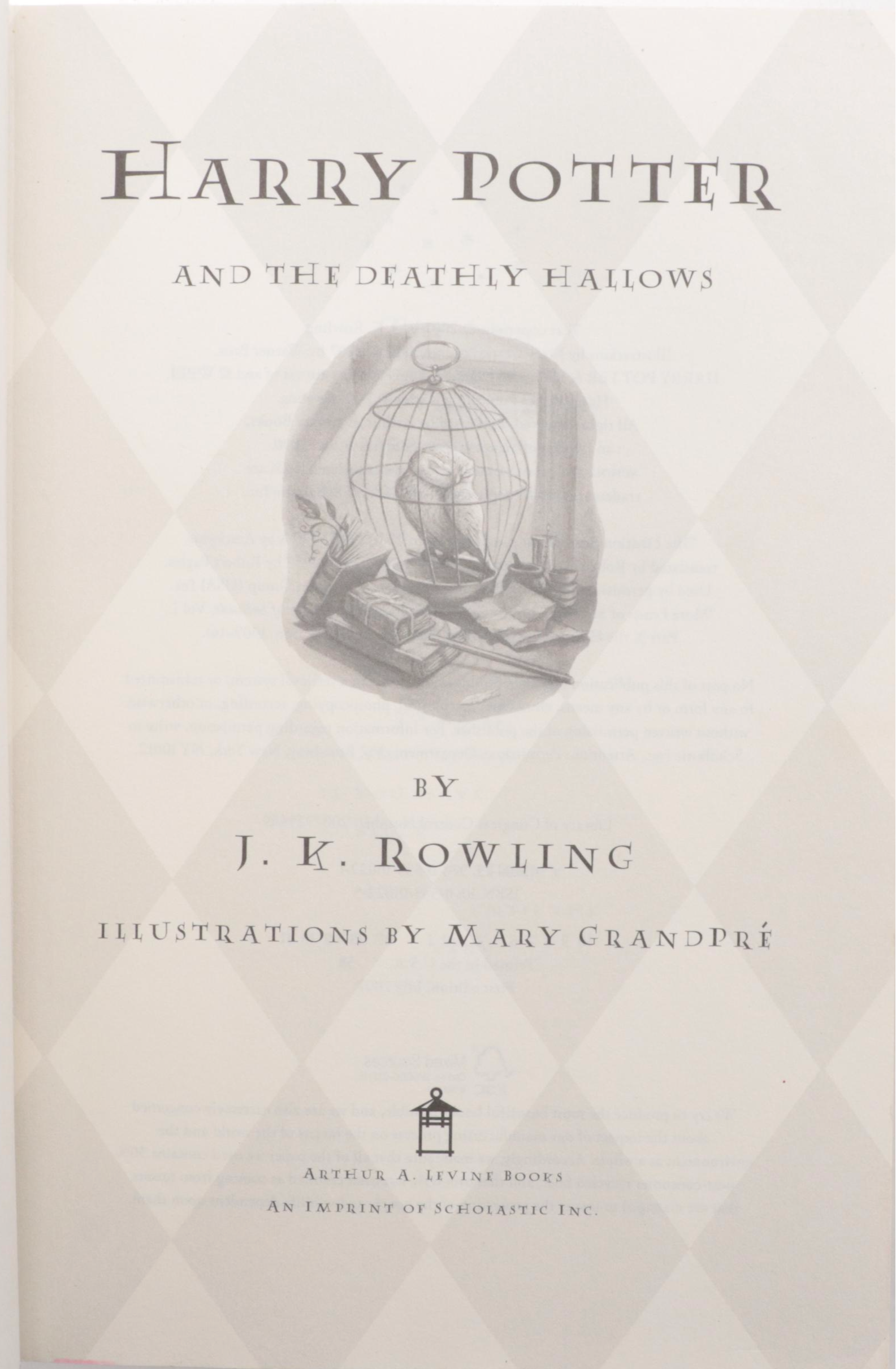 First American Edition "Harry Potter" Complete Series by J. K. Rowling