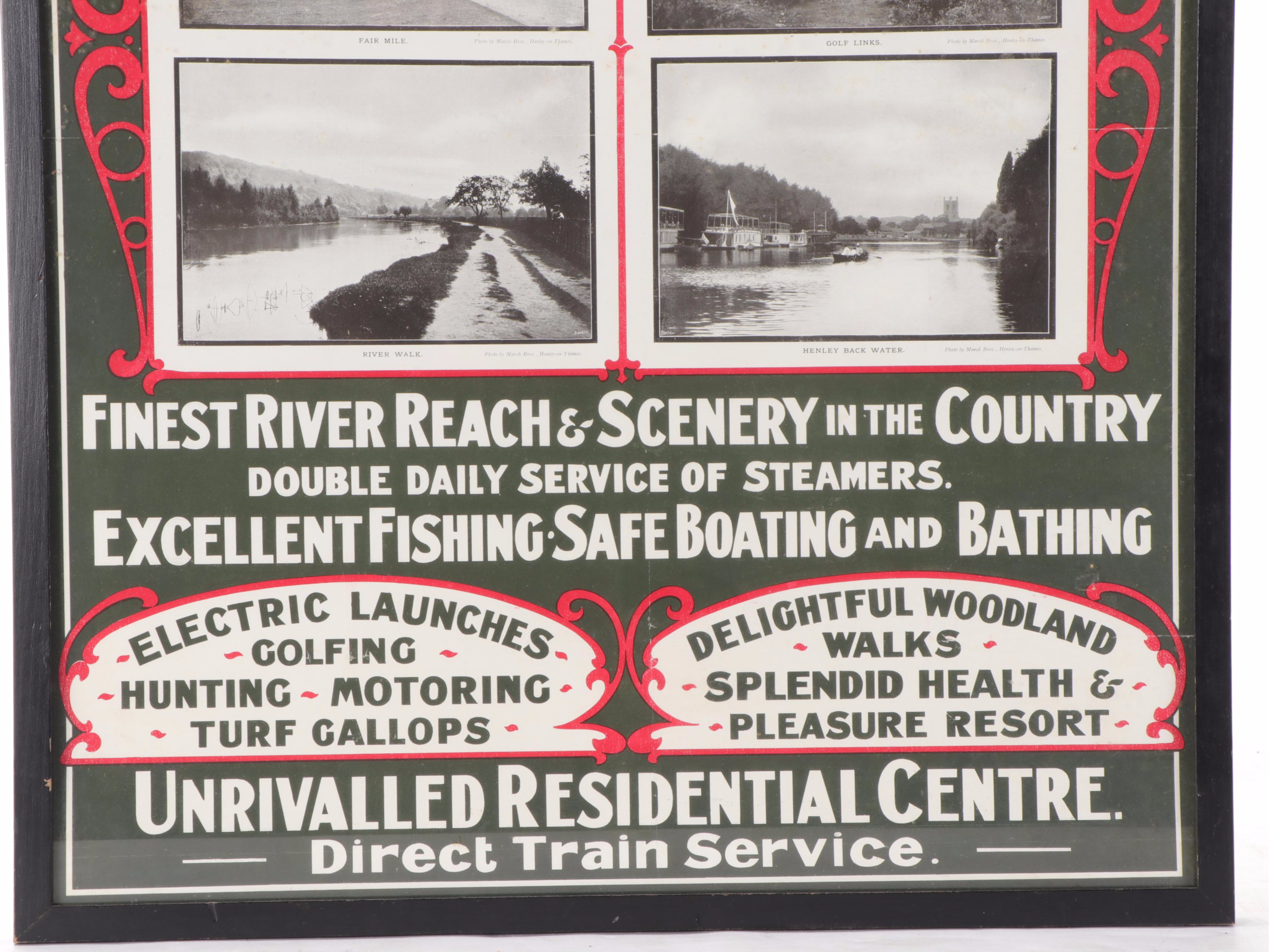 Henley on Thames Tourism Poster