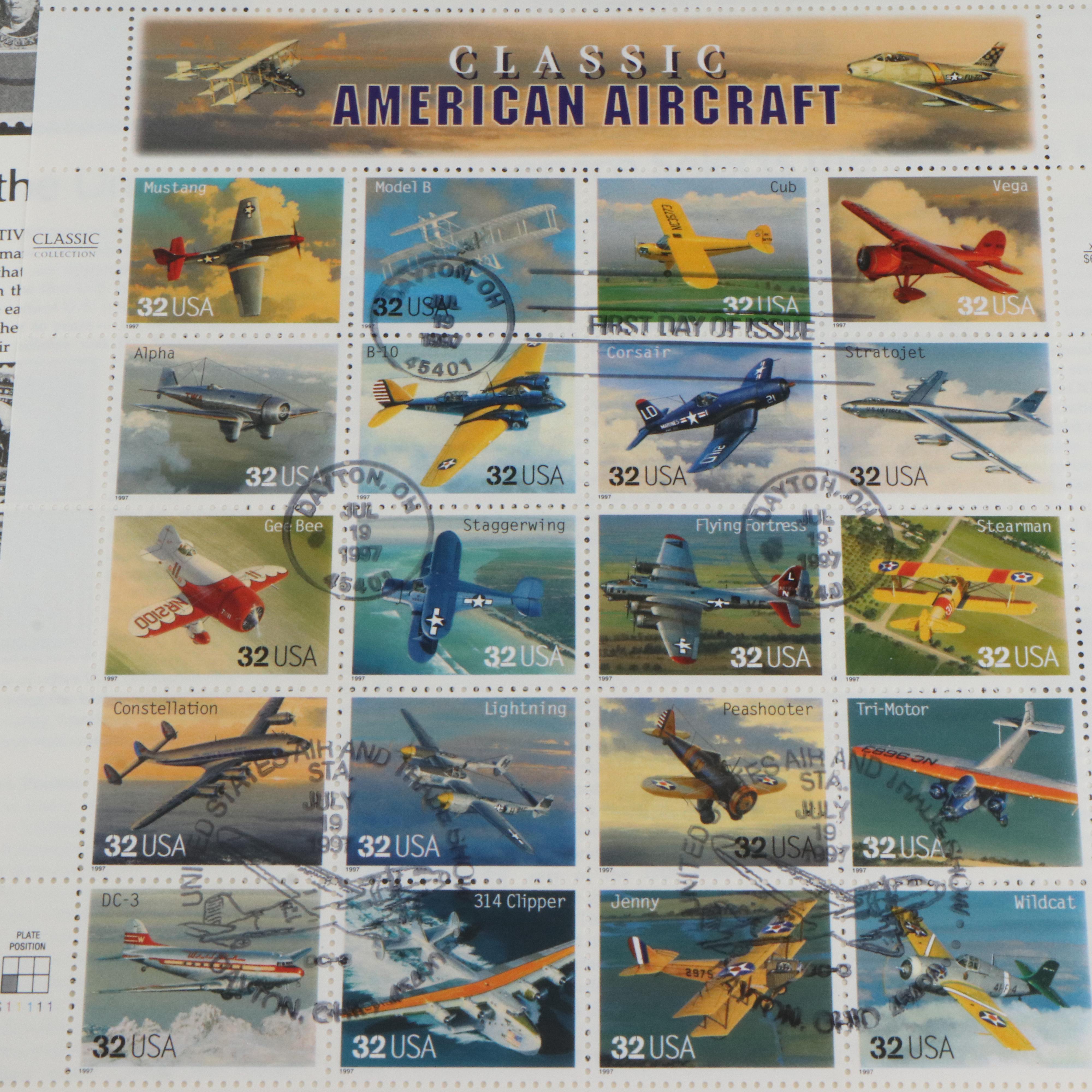 Collection of International Mint Sheets and Postal Covers
