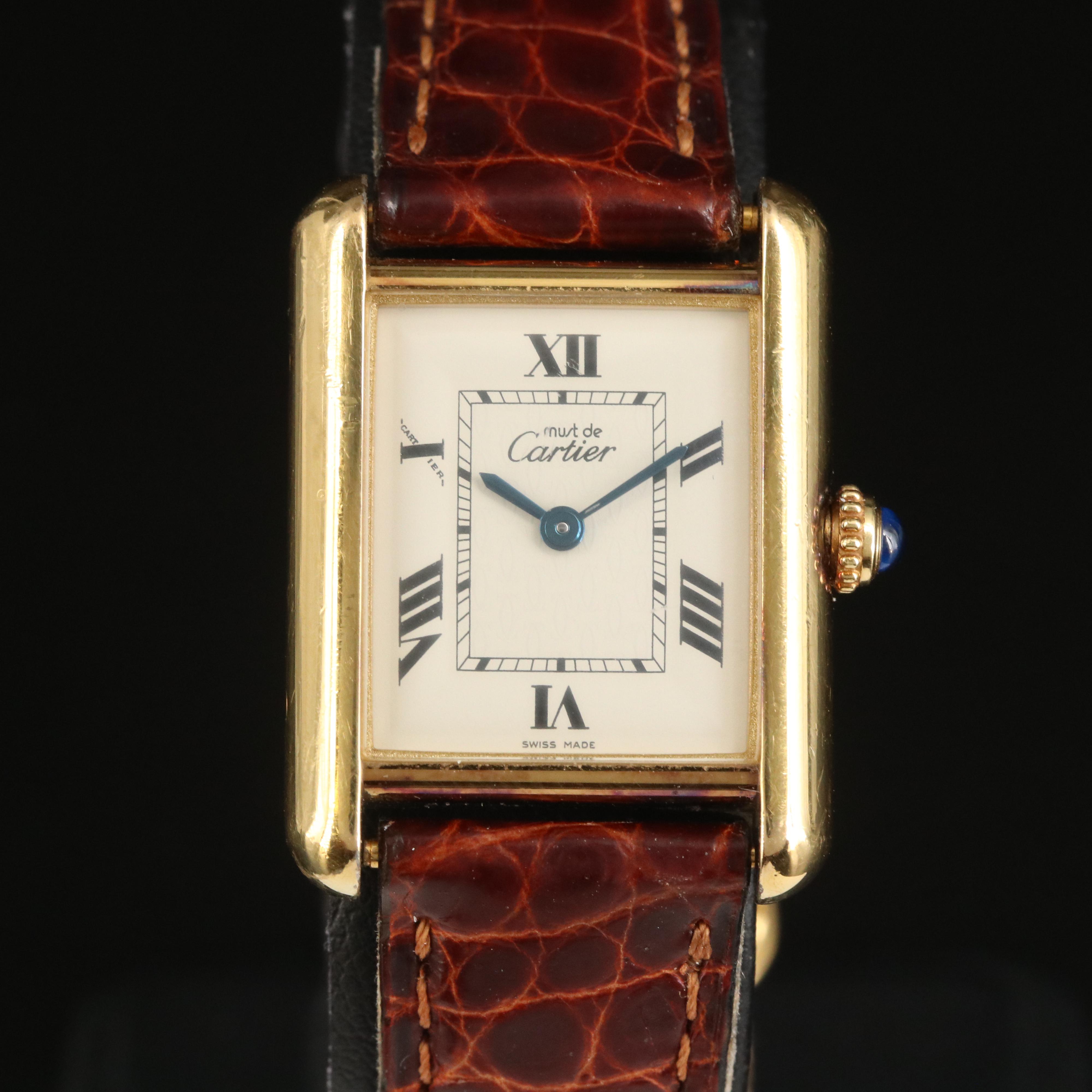 Cartier Must de Cartier Tank Quartz Watch