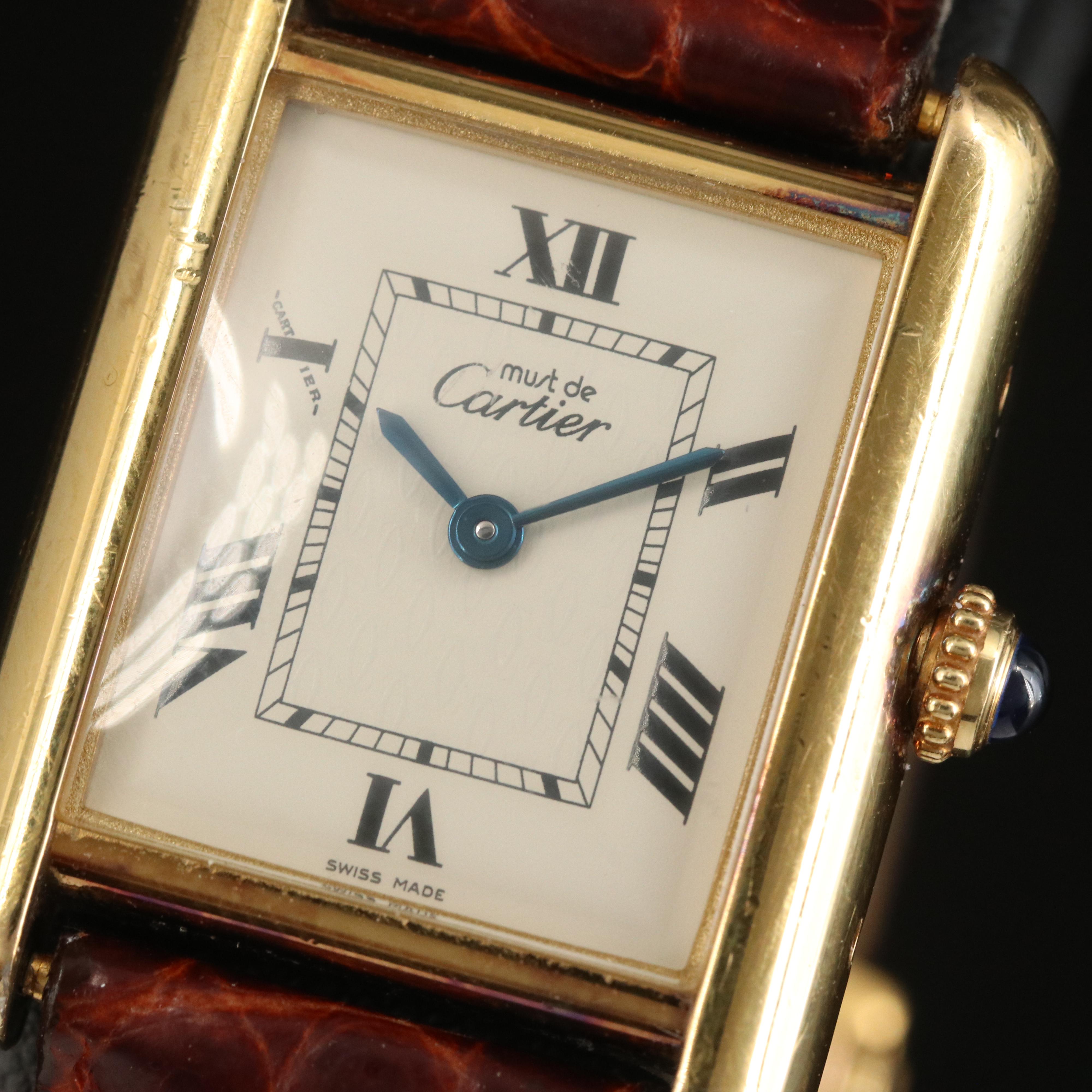 Cartier Must de Cartier Tank Quartz Watch