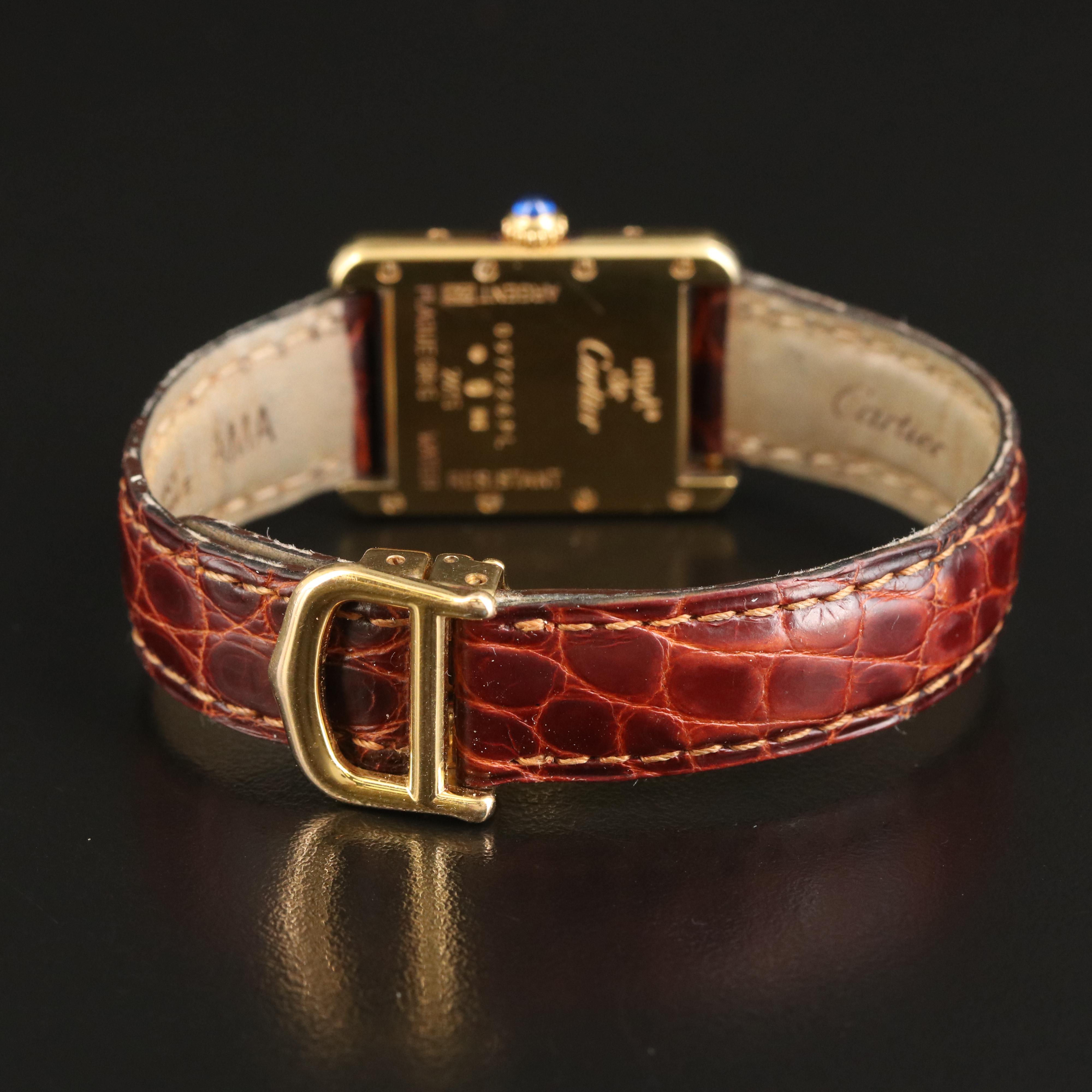 Cartier Must de Cartier Tank Quartz Watch