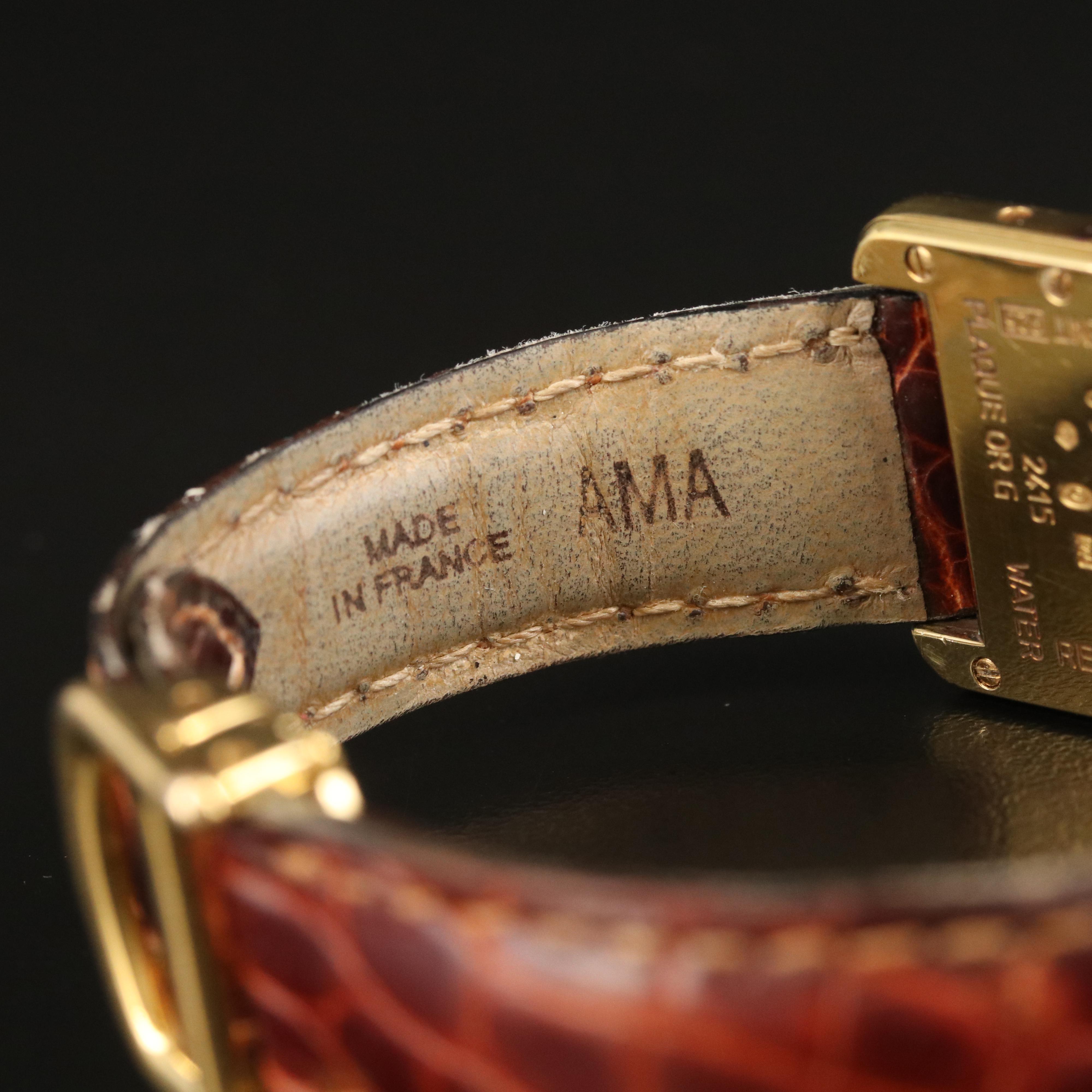 Cartier Must de Cartier Tank Quartz Watch