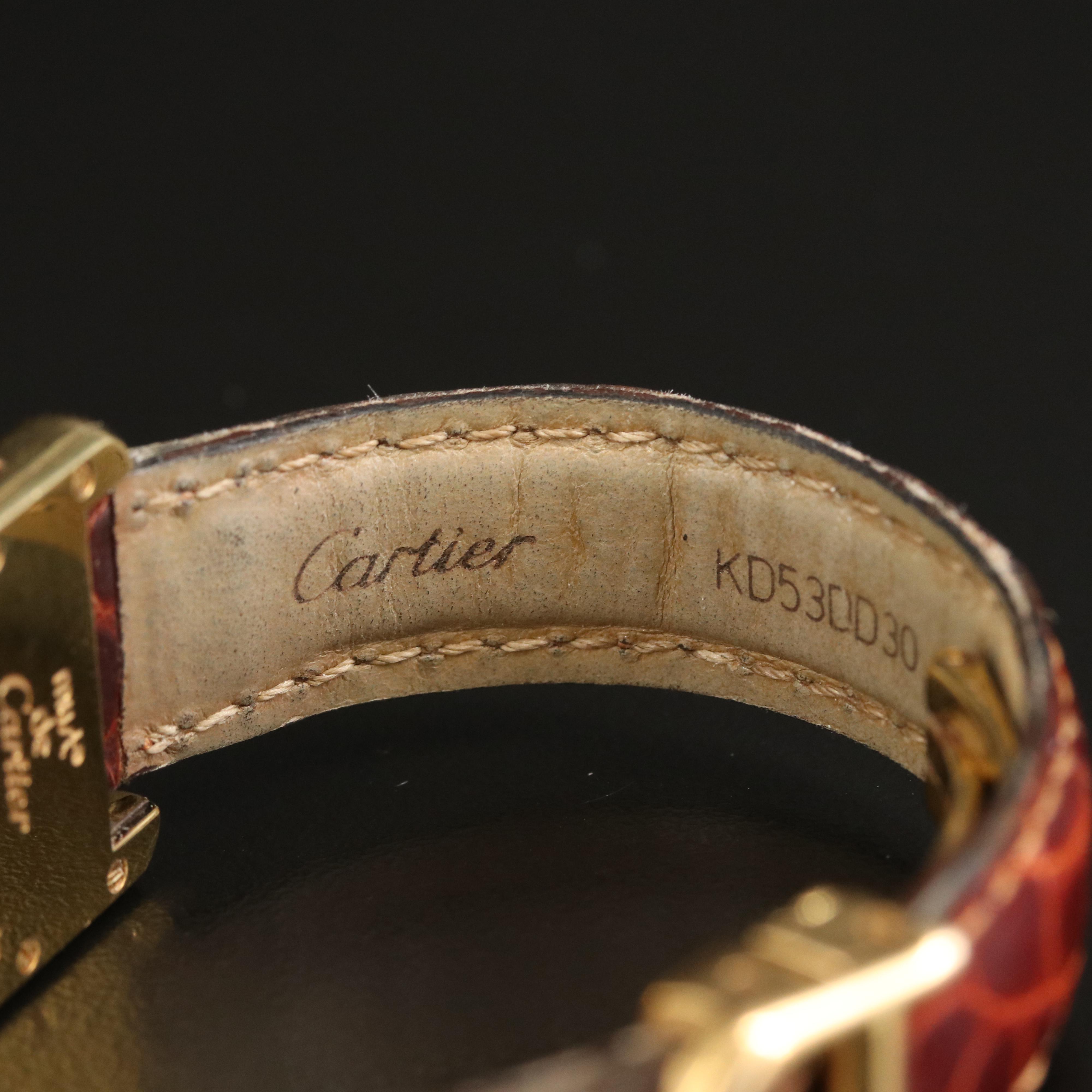 Cartier Must de Cartier Tank Quartz Watch