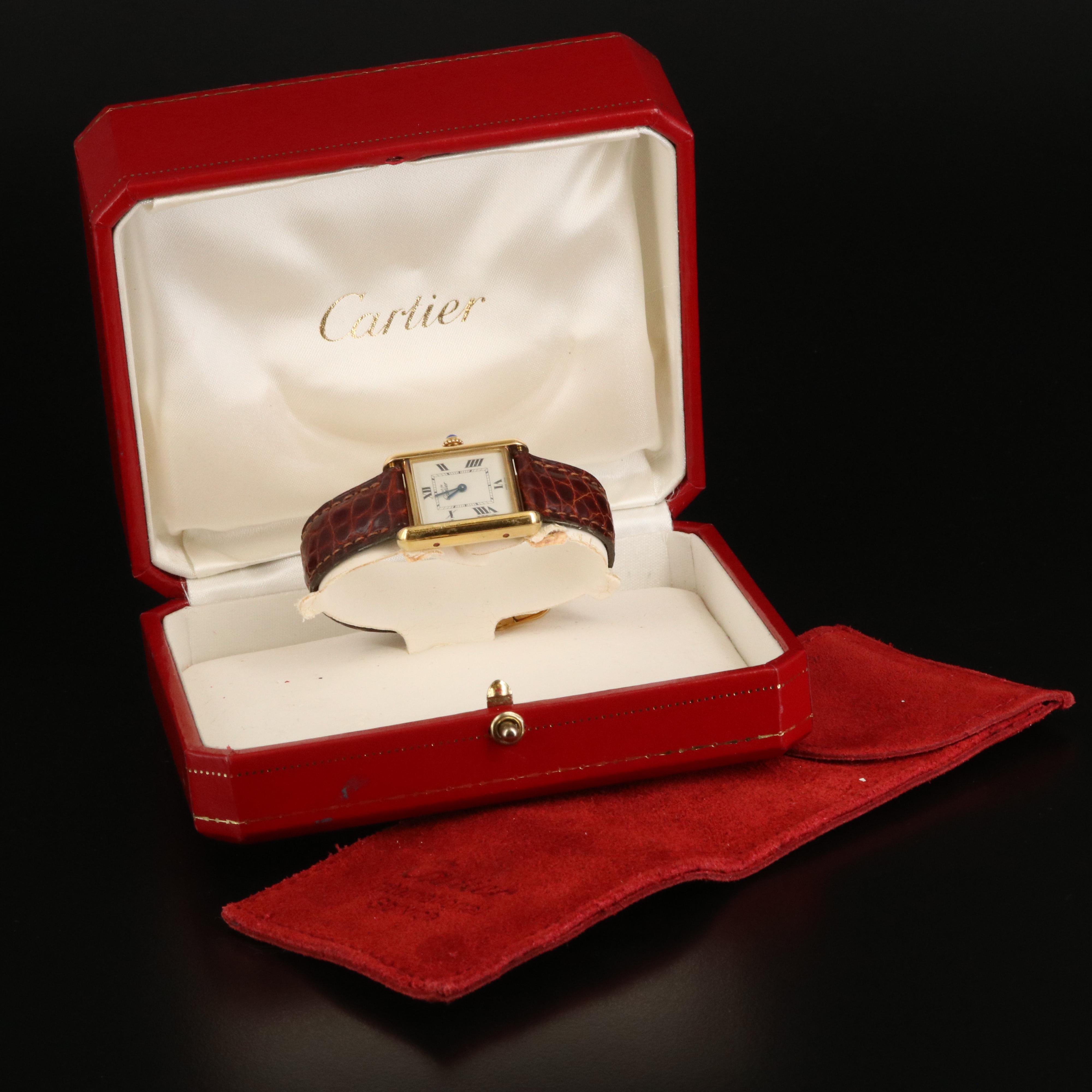 Cartier Must de Cartier Tank Quartz Watch