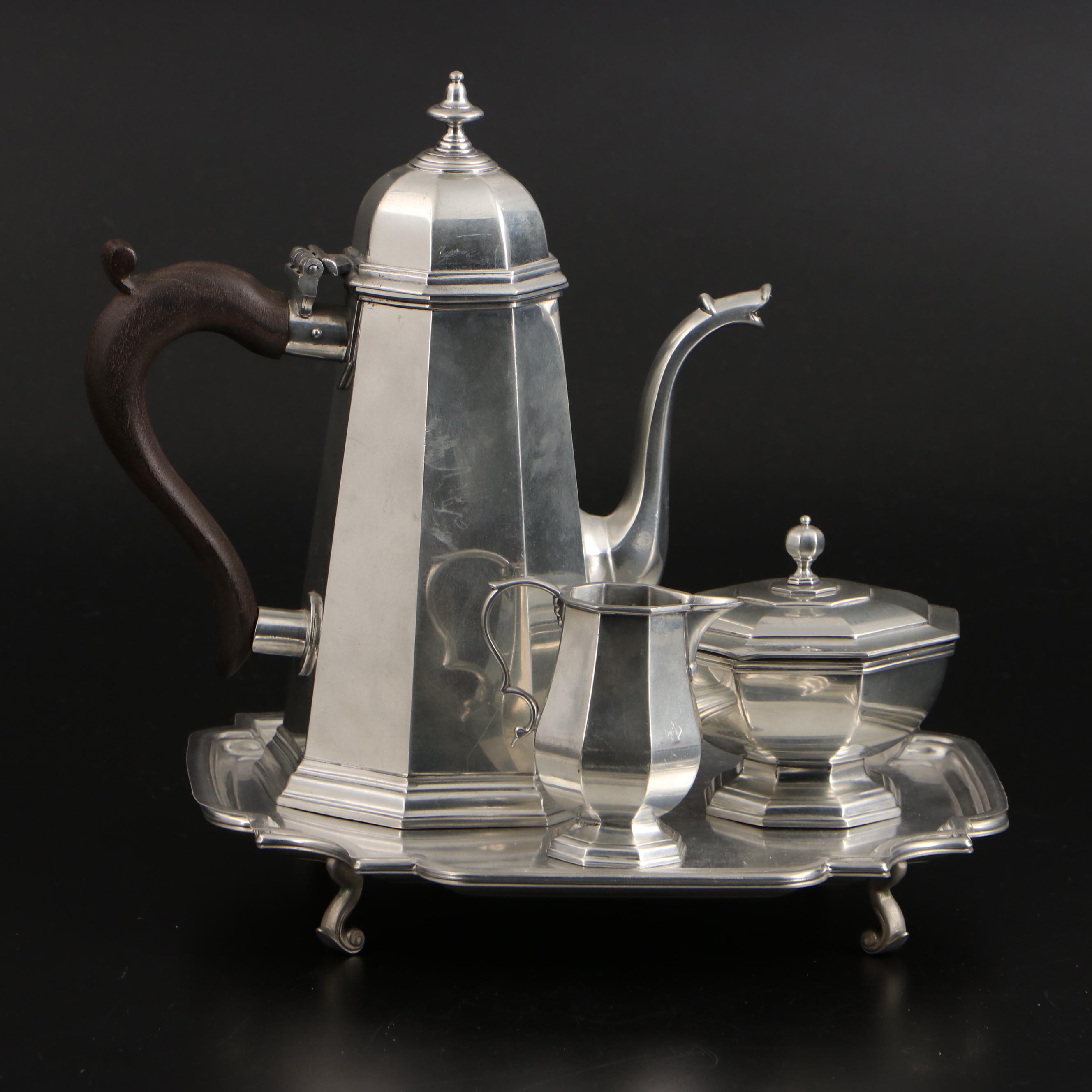 Procter & Gamble Heirloom Coffee Set and Dove Tailed Box