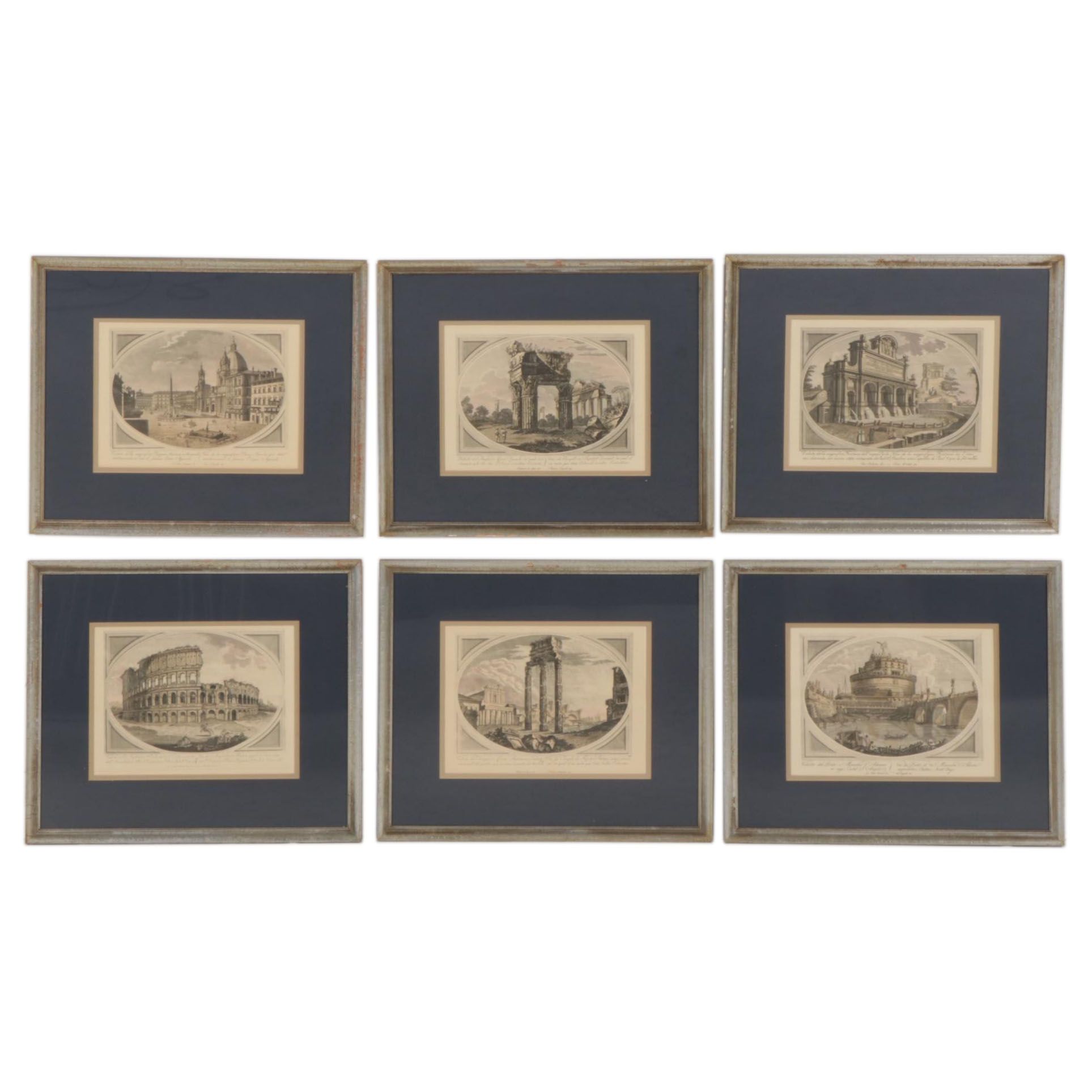 Collotypes of European Architectural Landmarks, Early-Mid 20th Century