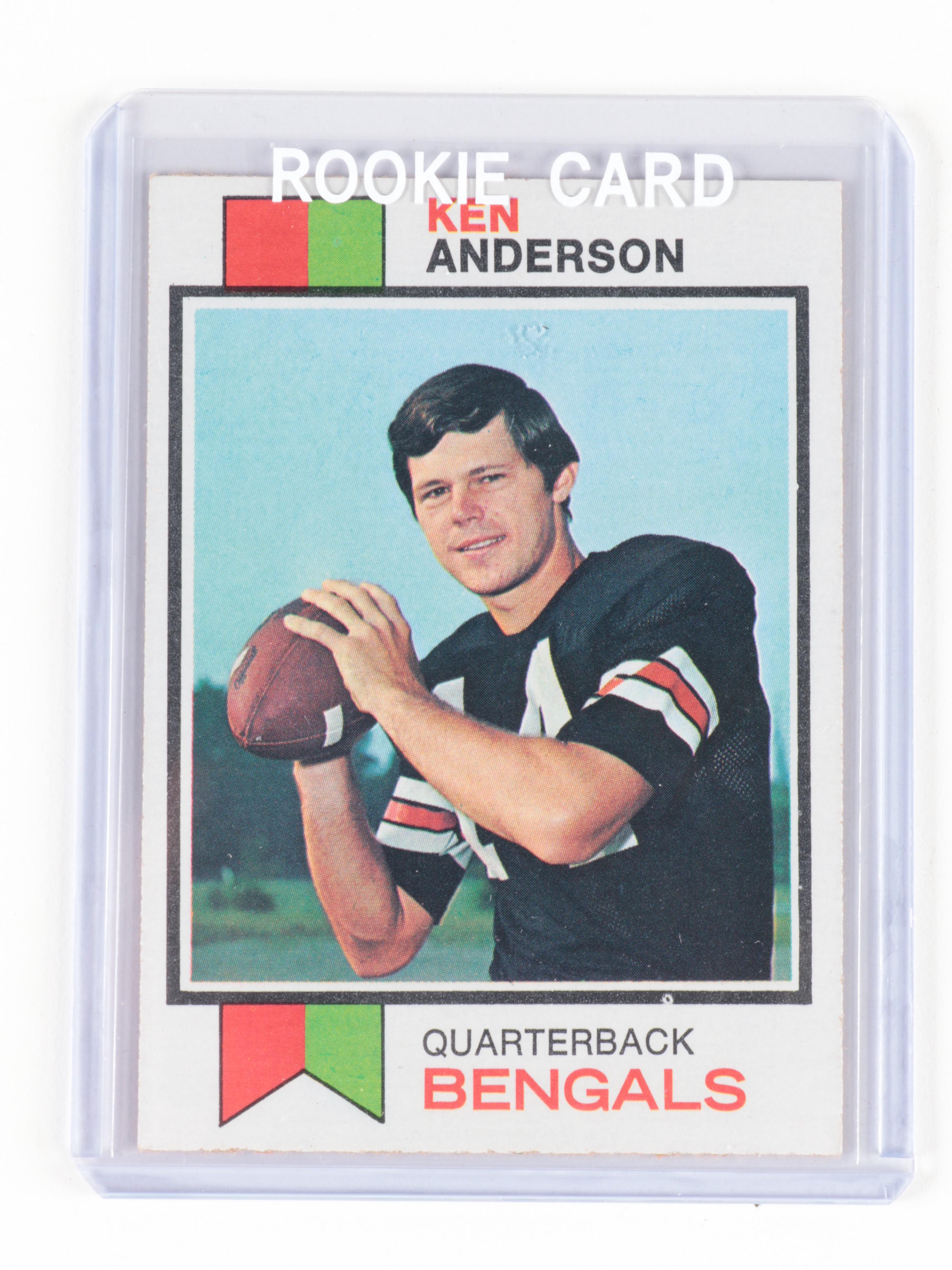 Topps Cincinnati Bengals Rookie Football Cards With Griffin, More, 1970s–1990s