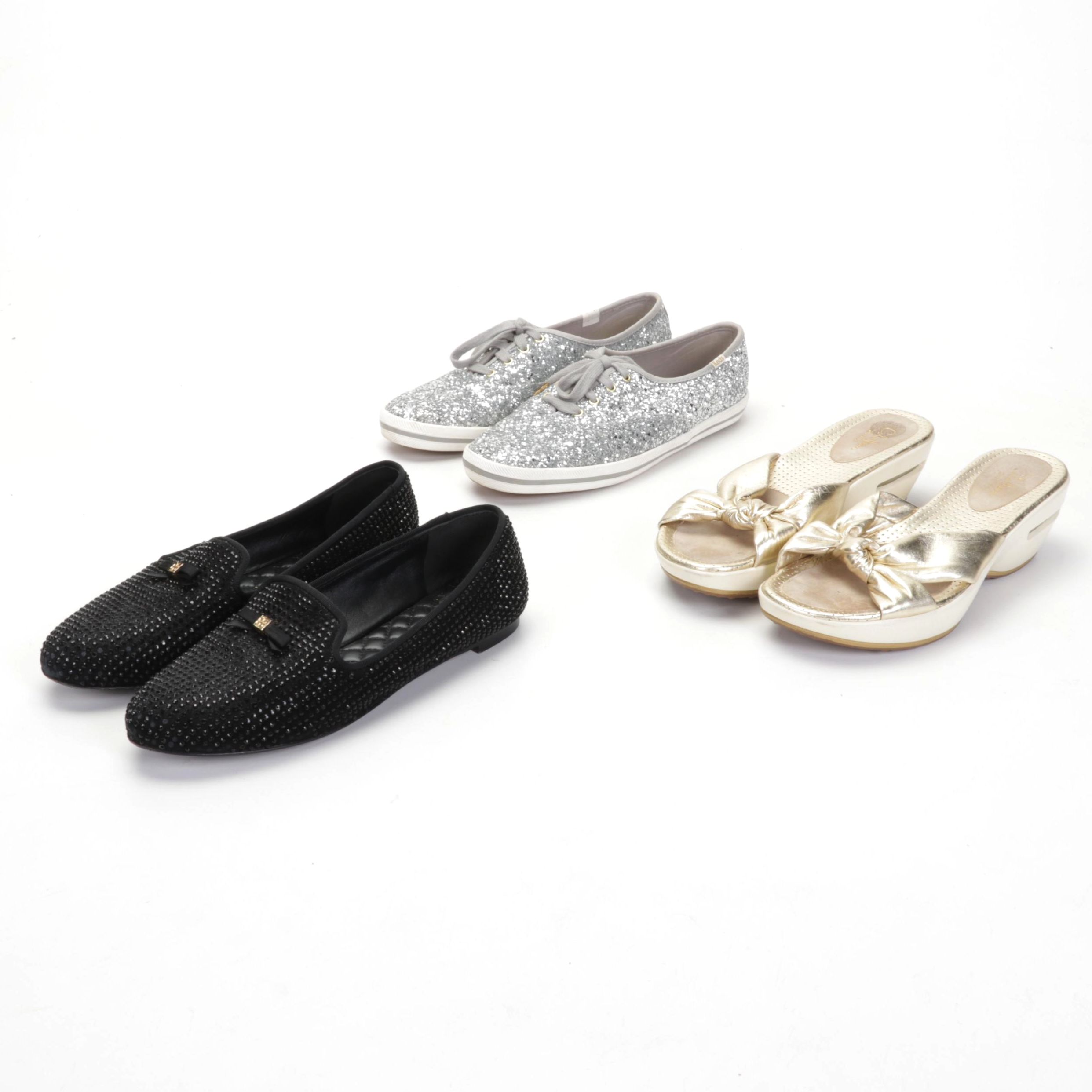 Tory Burch "Chandra" Loafers, Keds for Kate Spade Sneakers and Cole Haan Sandals