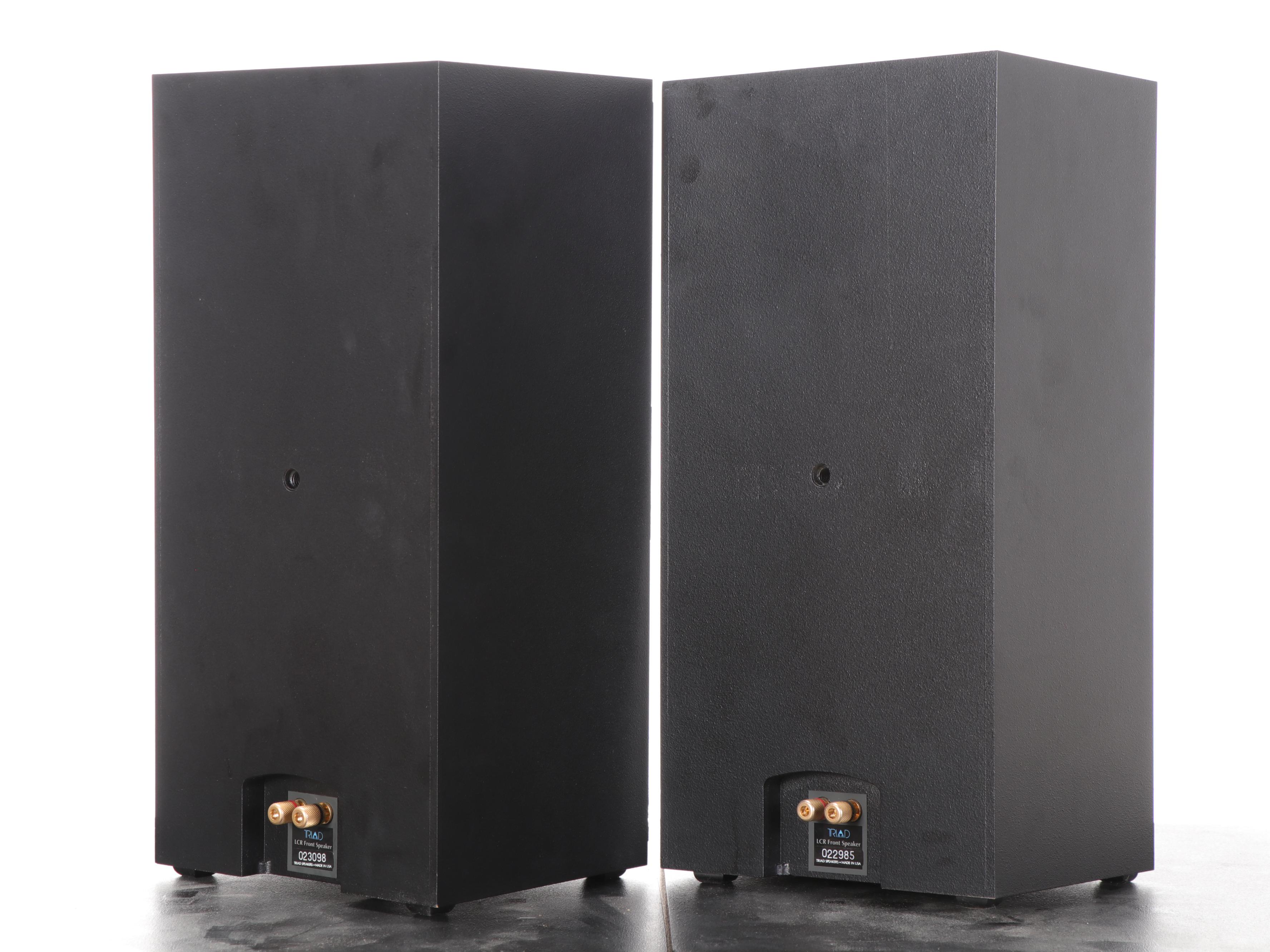 Triad Loudspeakers with Pair of PowerSub Subwoofer
