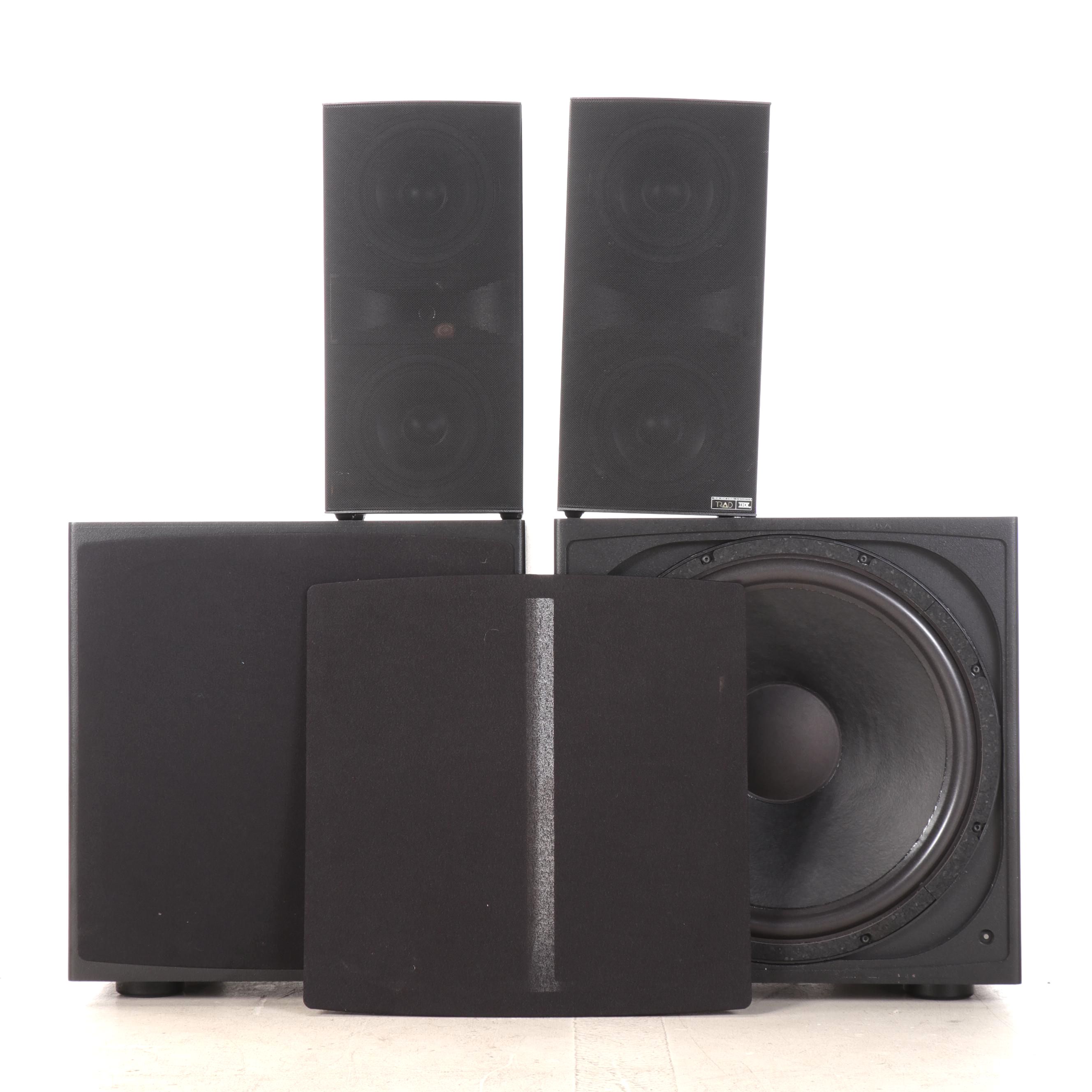 Triad Loudspeakers with Pair of PowerSub Subwoofer