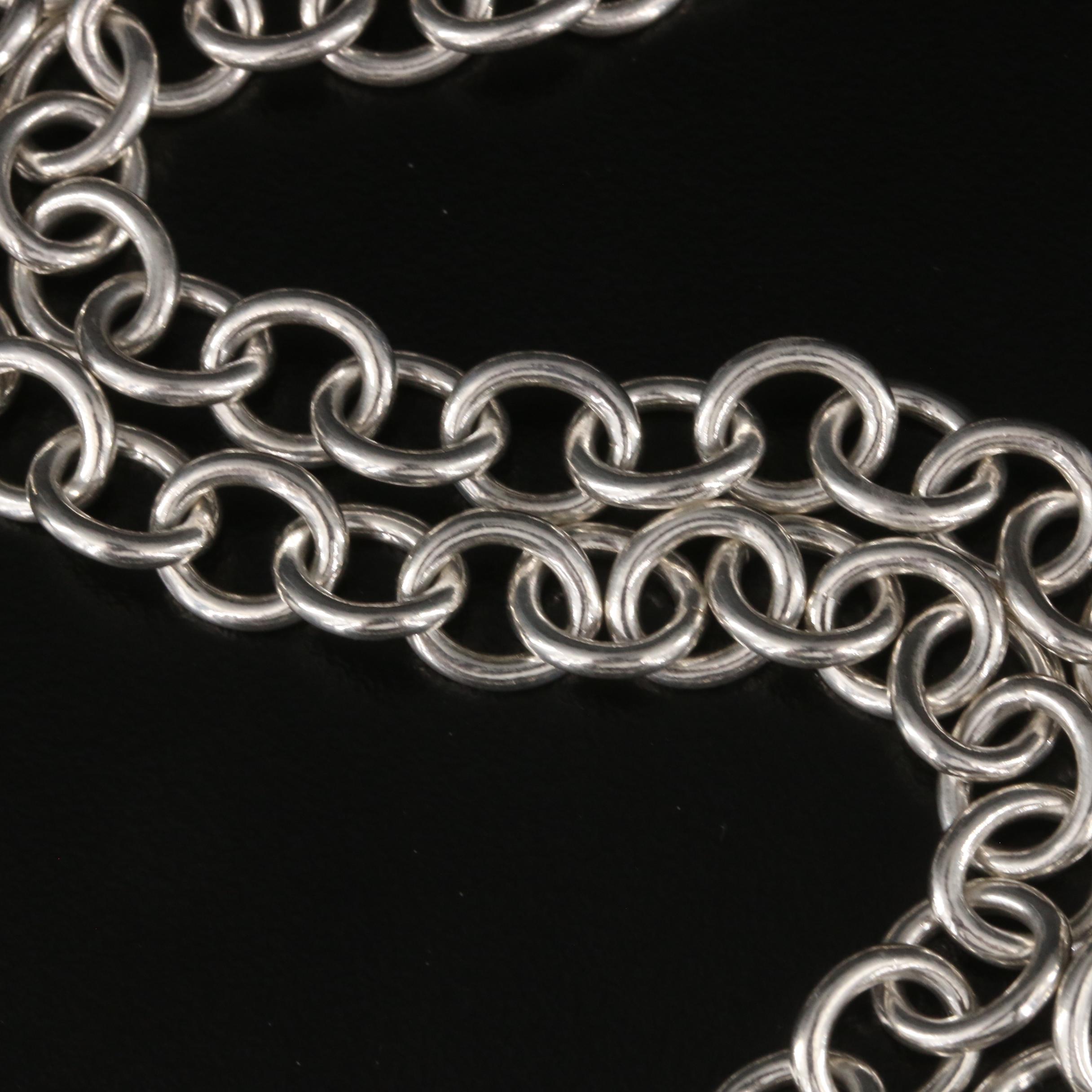 Tiffany & Co. Sterling Infinity Necklace