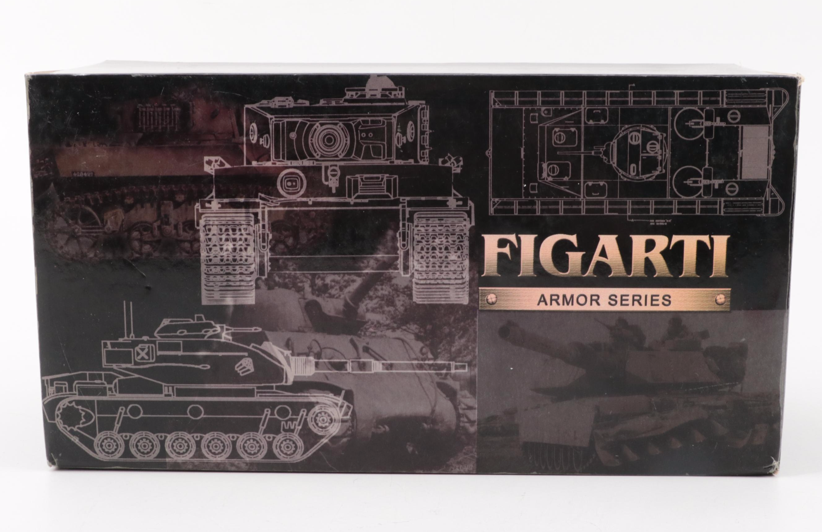 Figarti WWII M3A3 Stuart Burma Tank Scale Model, 2006