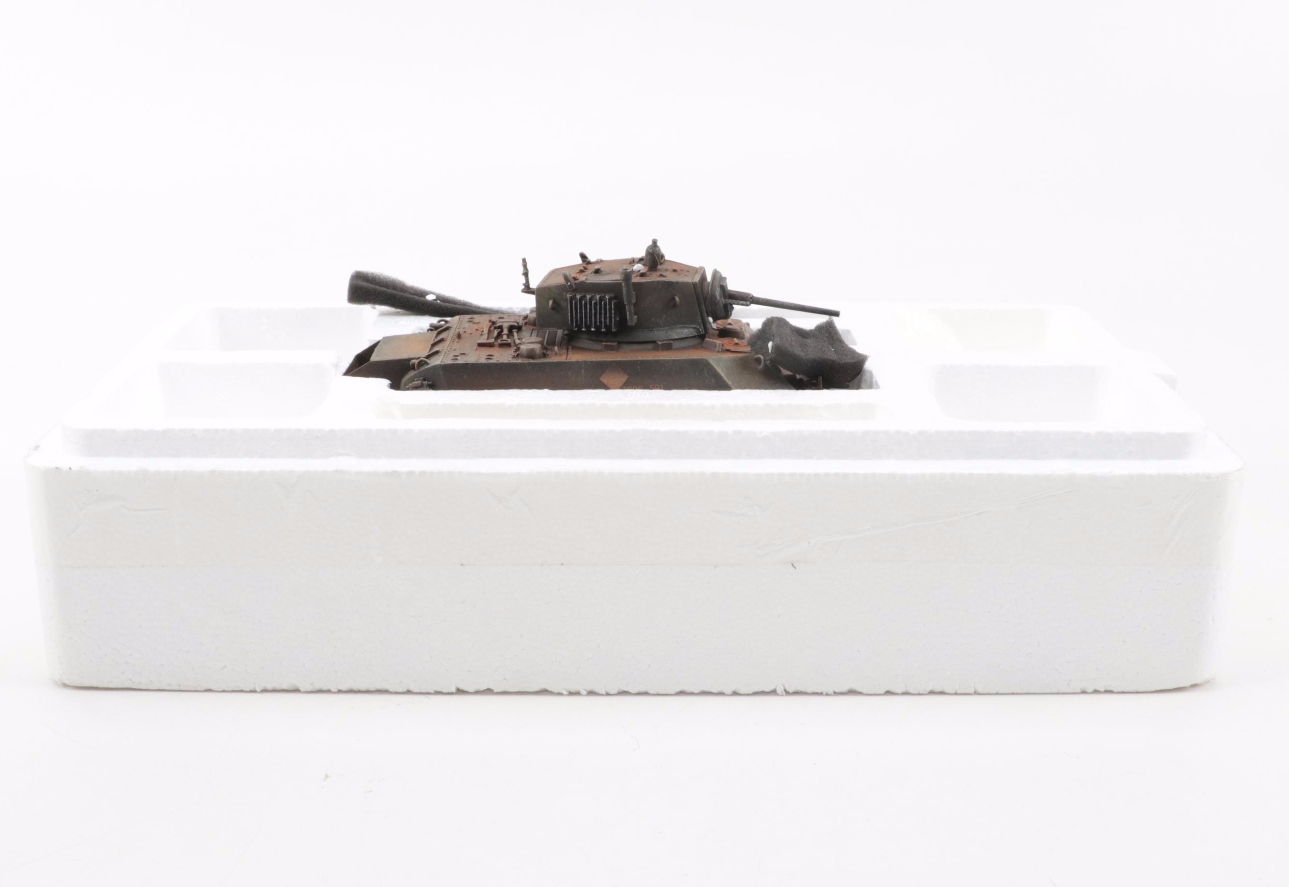 Figarti WWII M3A3 Stuart Burma Tank Scale Model, 2006