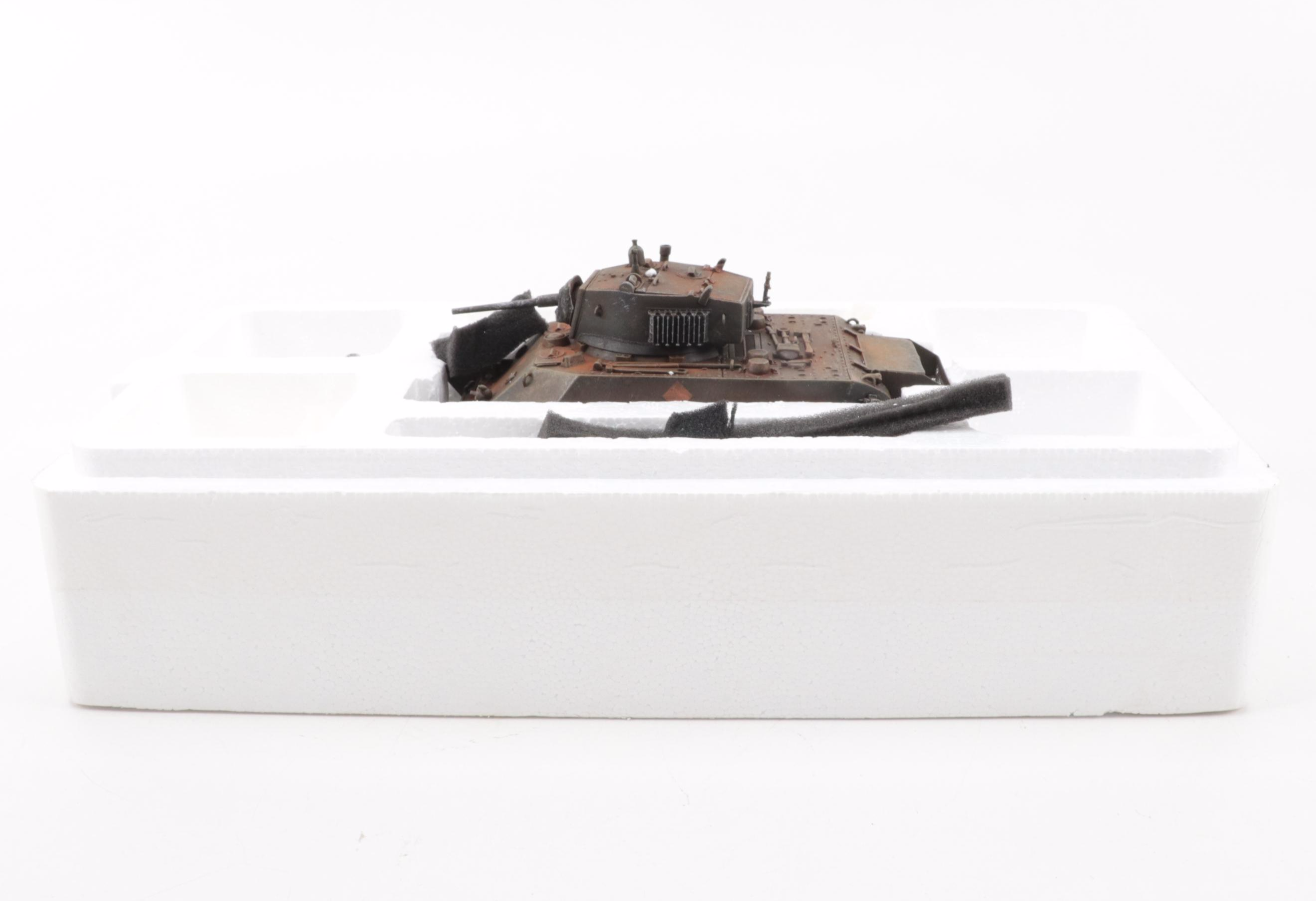 Figarti WWII M3A3 Stuart Burma Tank Scale Model, 2006