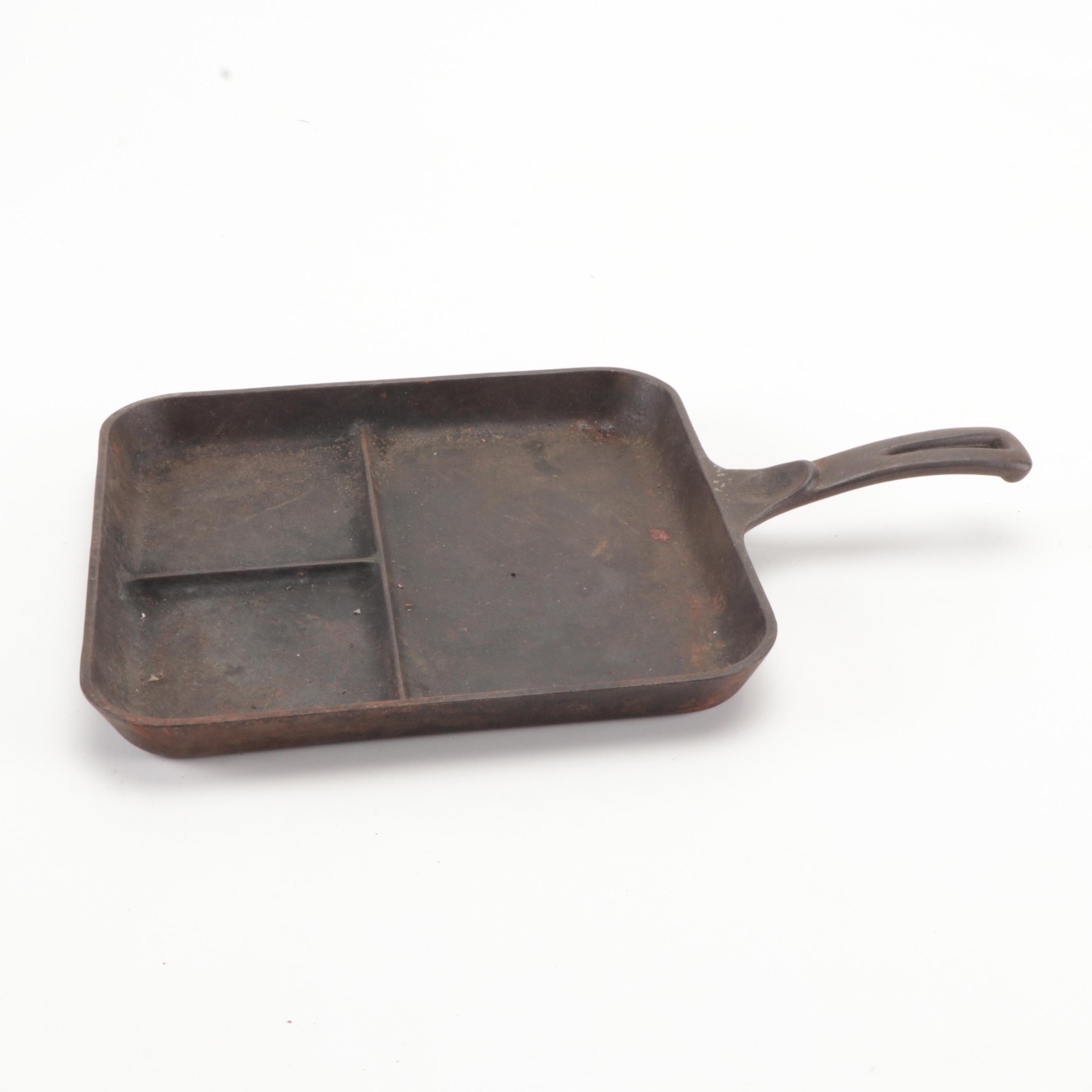 Wagner Bacon and Egg Breakfast Skillet with Other Cast Iron Cookware