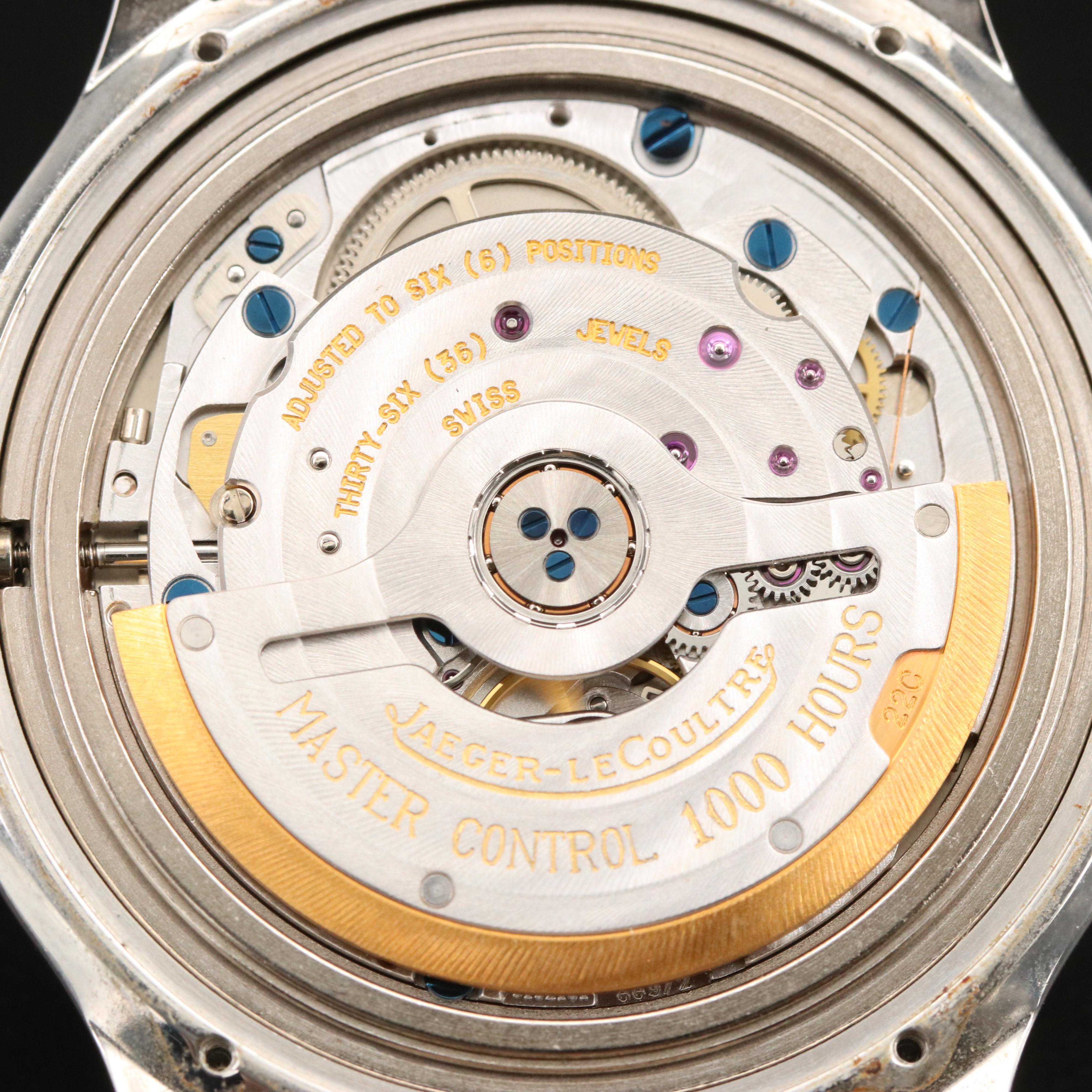 Jaeger LeCoultre Master Control Automatique Stainless Steel with Date Watch