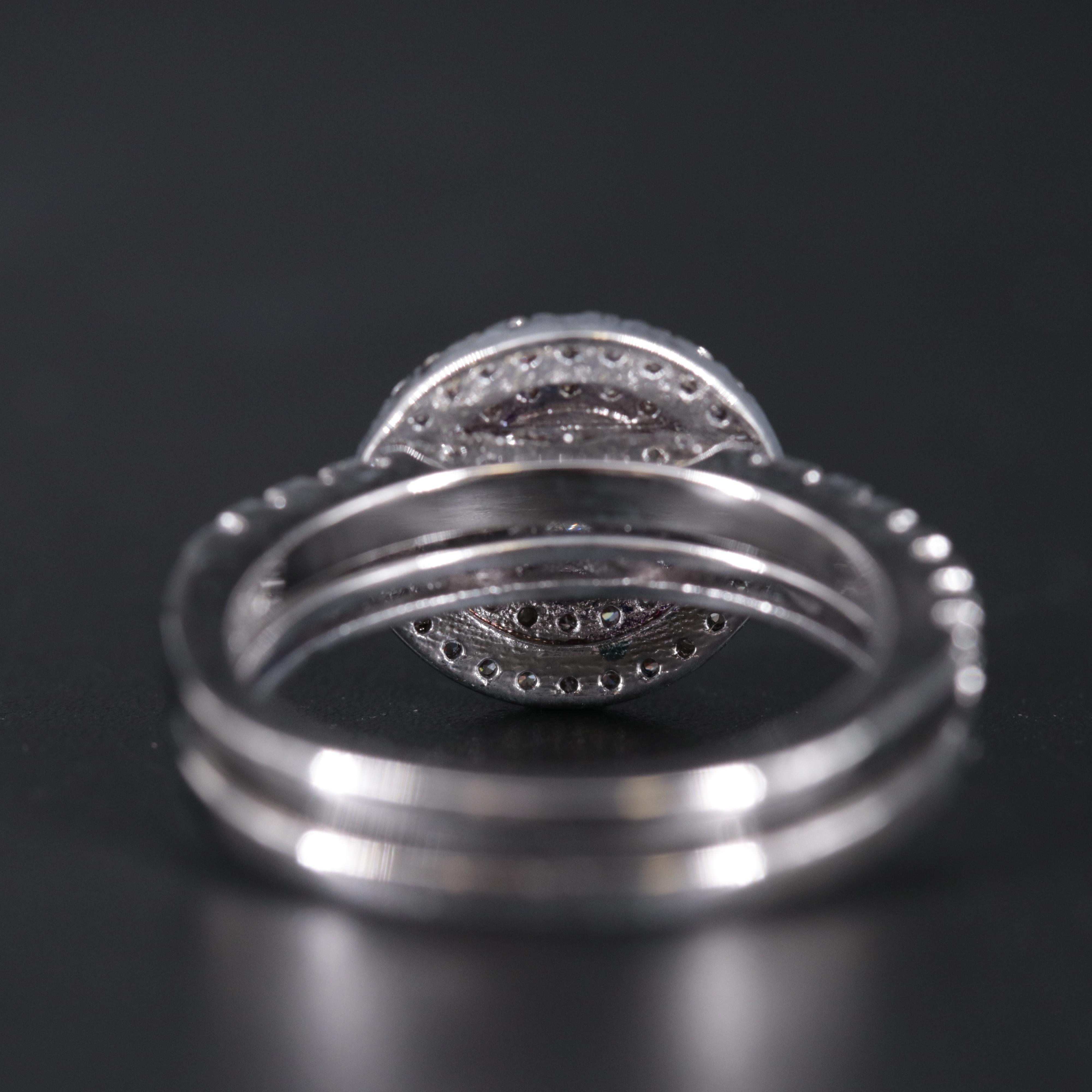 Cubic Zirconia Ring Set