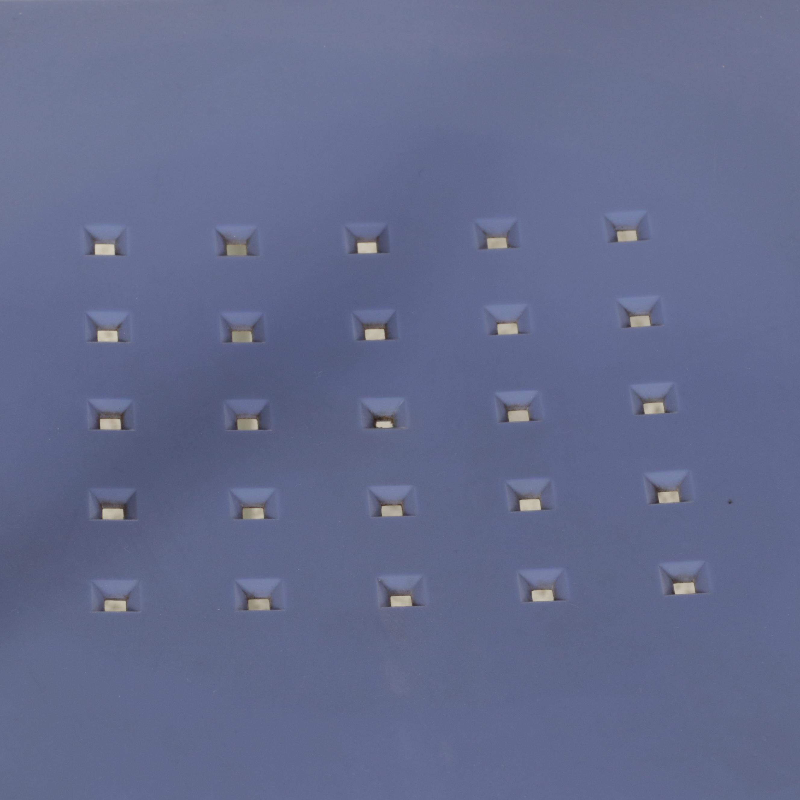 Four Carlo Bartoli for Segis "Breeze" Stacking Metal Frame Armchairs