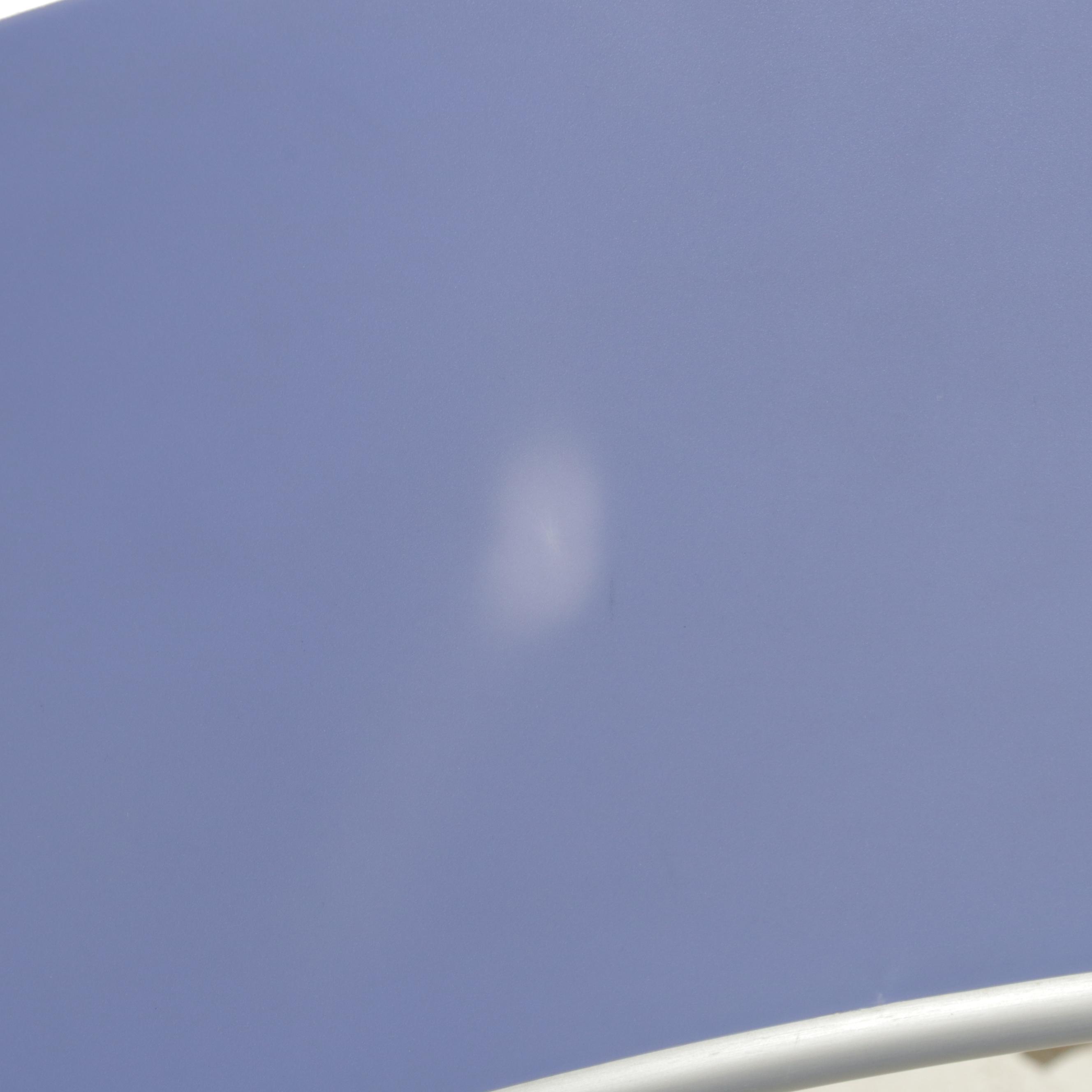 Four Carlo Bartoli for Segis "Breeze" Stacking Metal Frame Armchairs