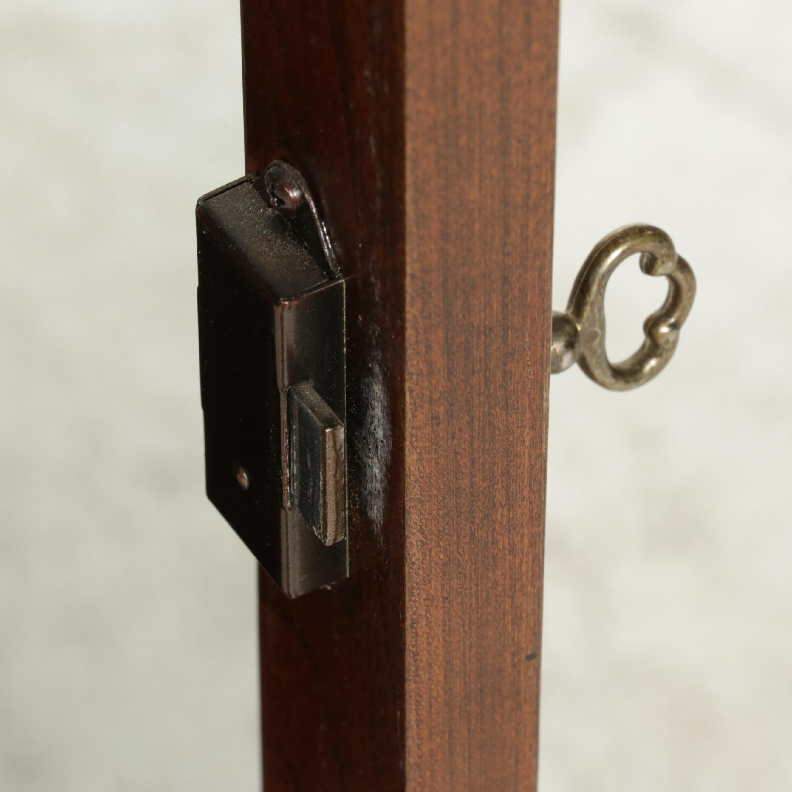 Howard Miller Federal Style Walnut Grandfather Clock, Late 20th Century