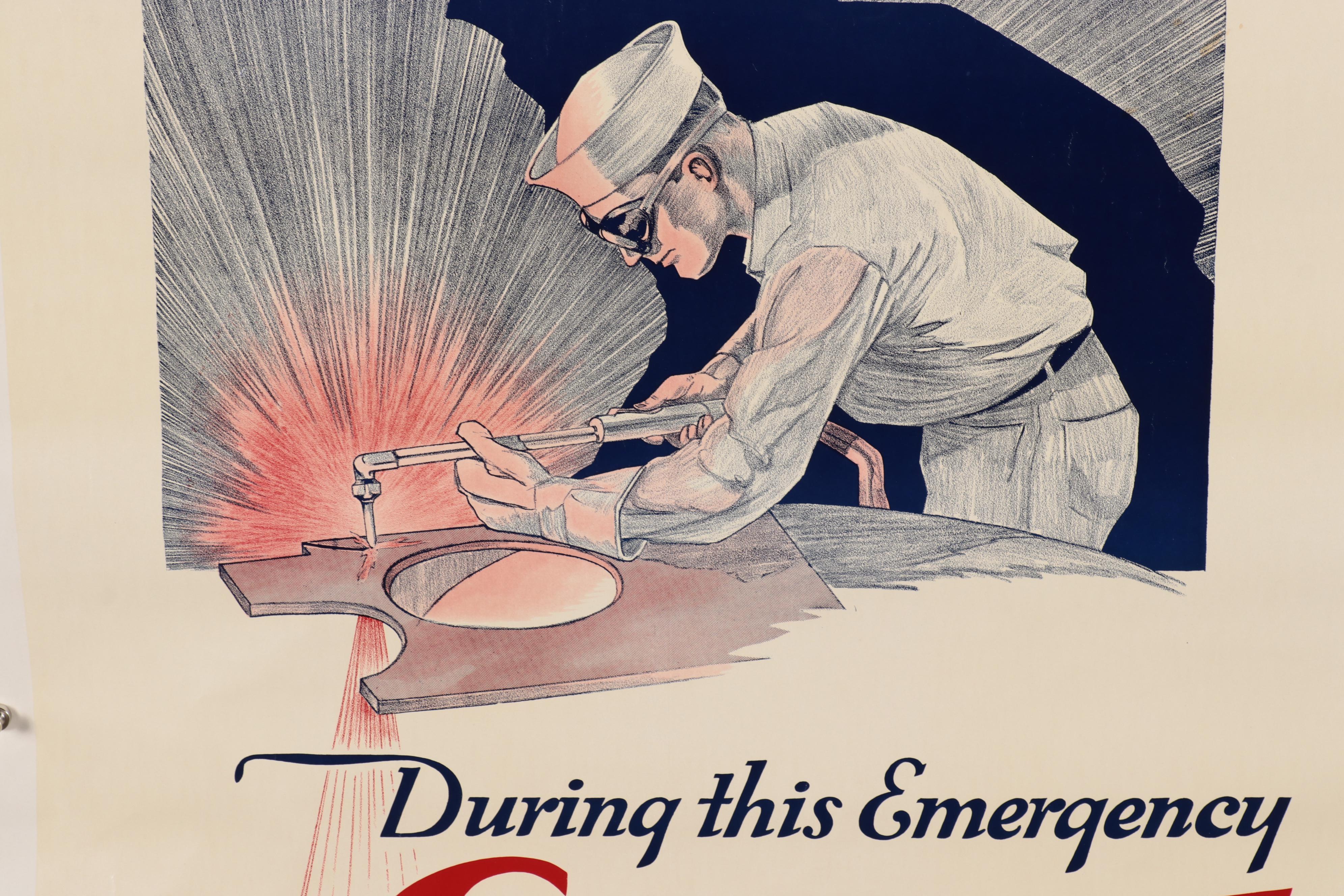 U.S. Navy Recruitment Posters, Mid-20th Century