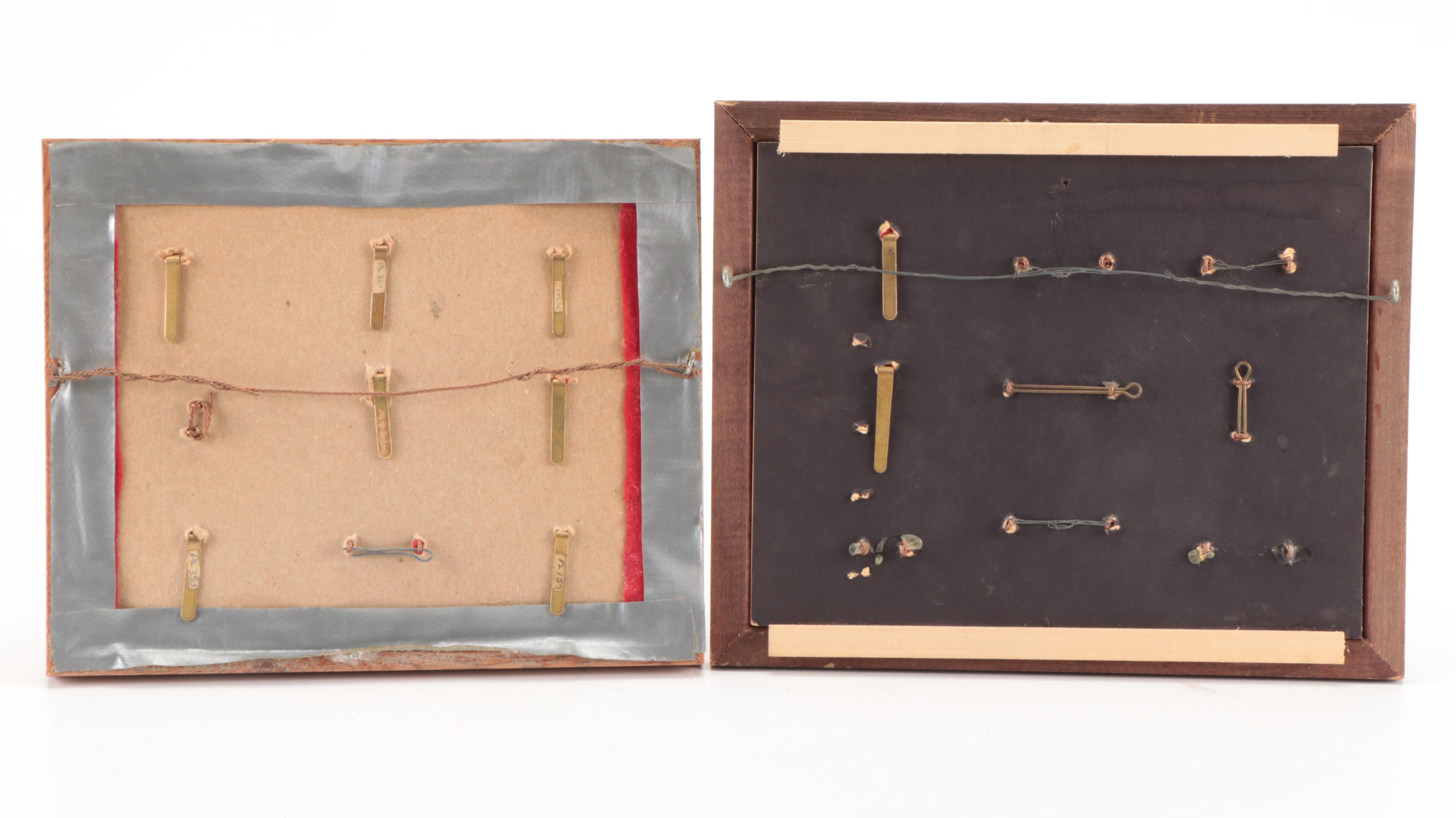 Brodie Helmet, Canadian Regiment Patches, British Cap Badge Displays, and More