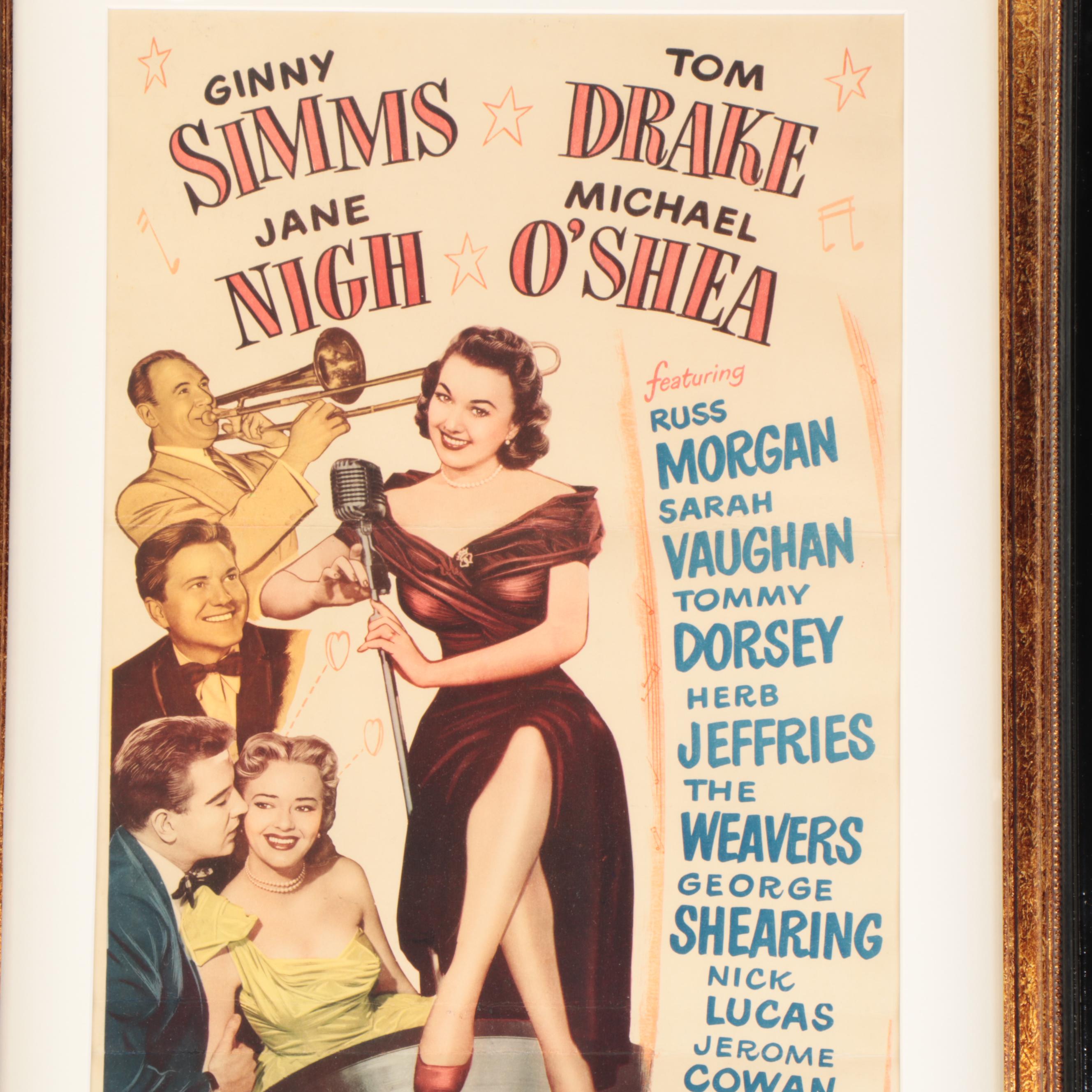 "Disc Jockey" Giclée Movie Poster