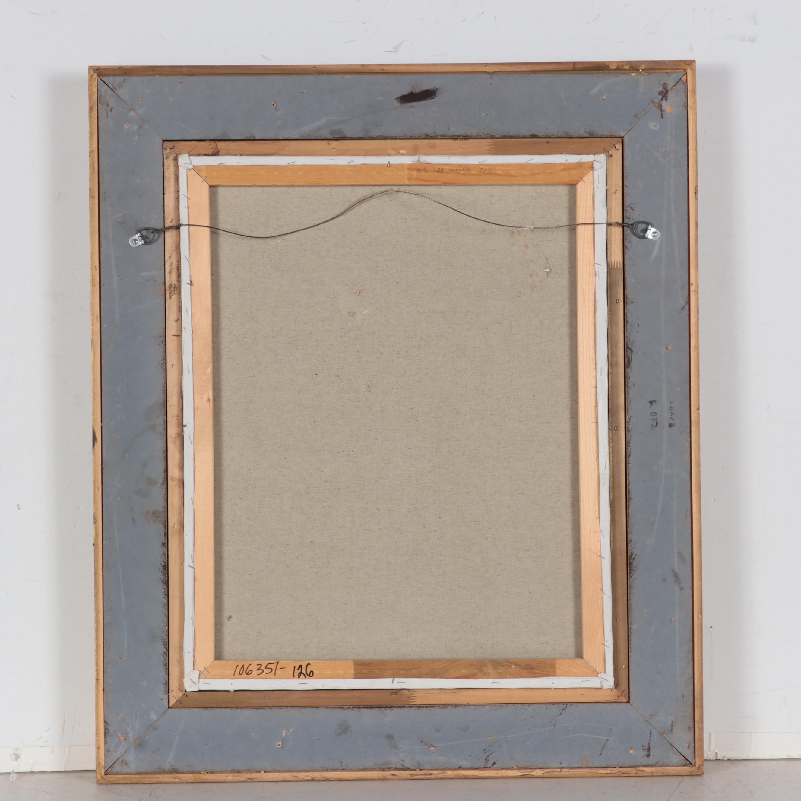 Monserrat Torrens Parisian Street Scene Oil Painting