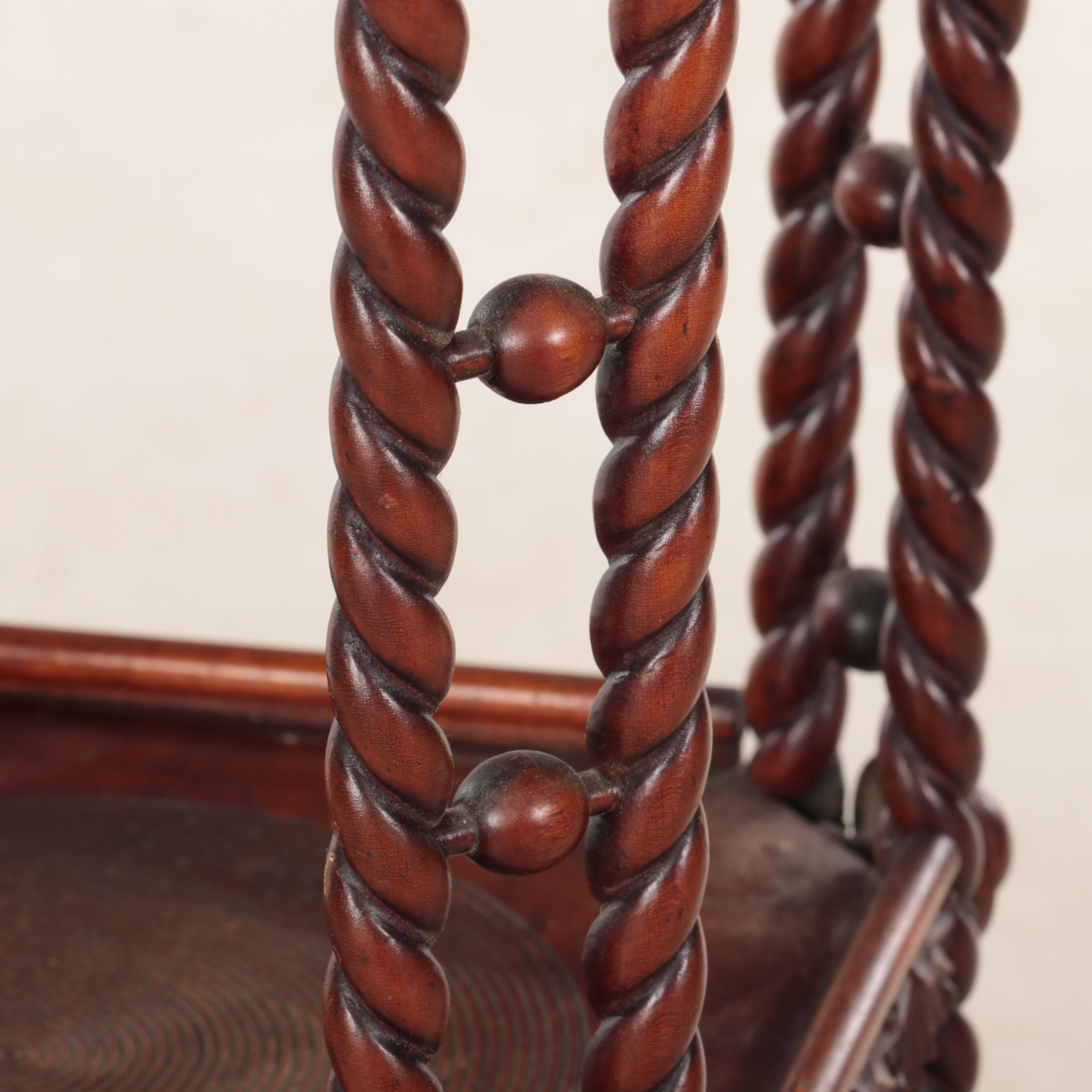 American Aesthetic Movement Three-Tier Pedestal, circa 1900